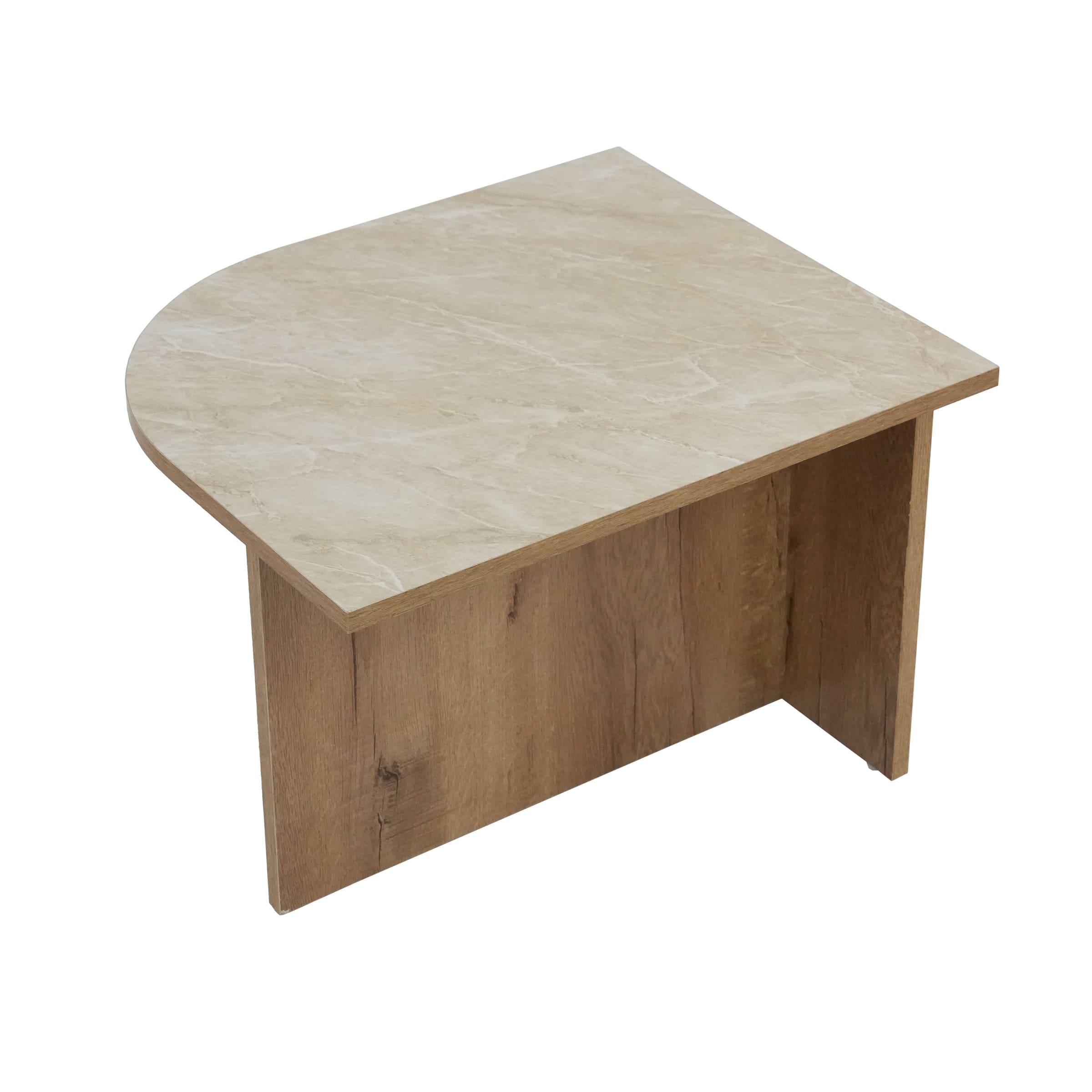 CIMOTA Modern 3-Piece Faux Marble Coffee Tables Set - 00144CT