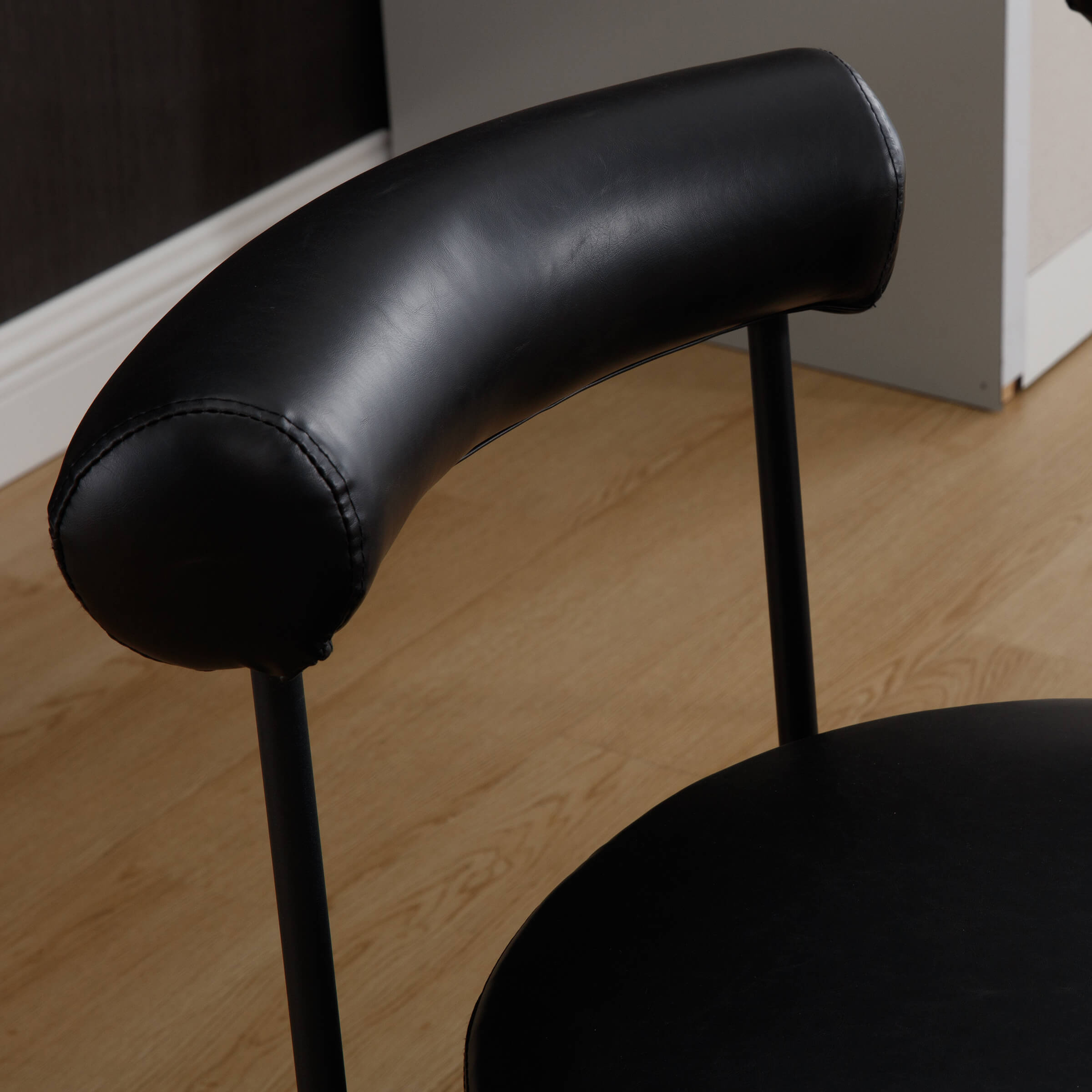 CIMOTA Modern Round Back Dining Chairs Set of 2 - 31003DC