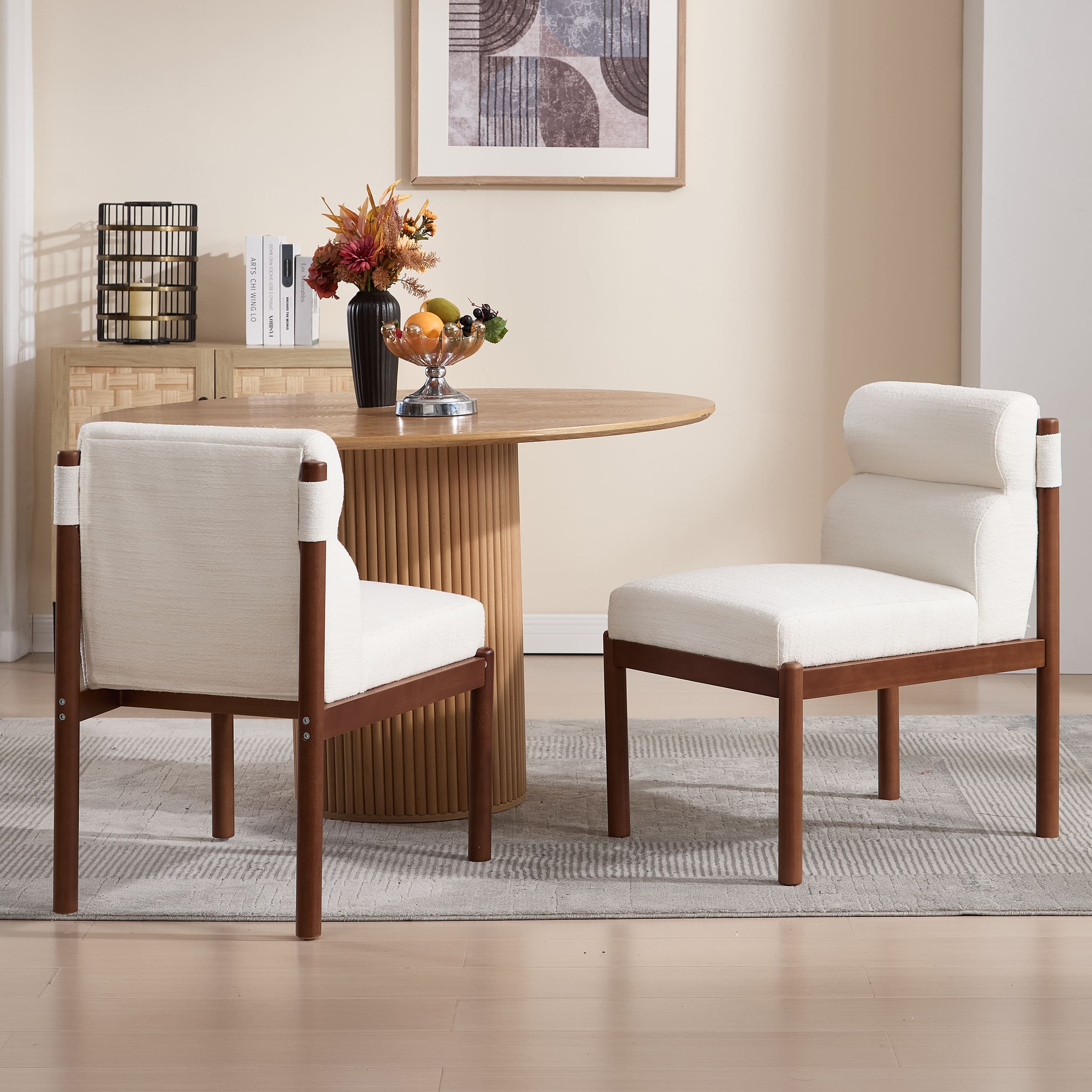 CIMOTA Modern Upholstered Dining Chairs Set of 2 - 3221DC