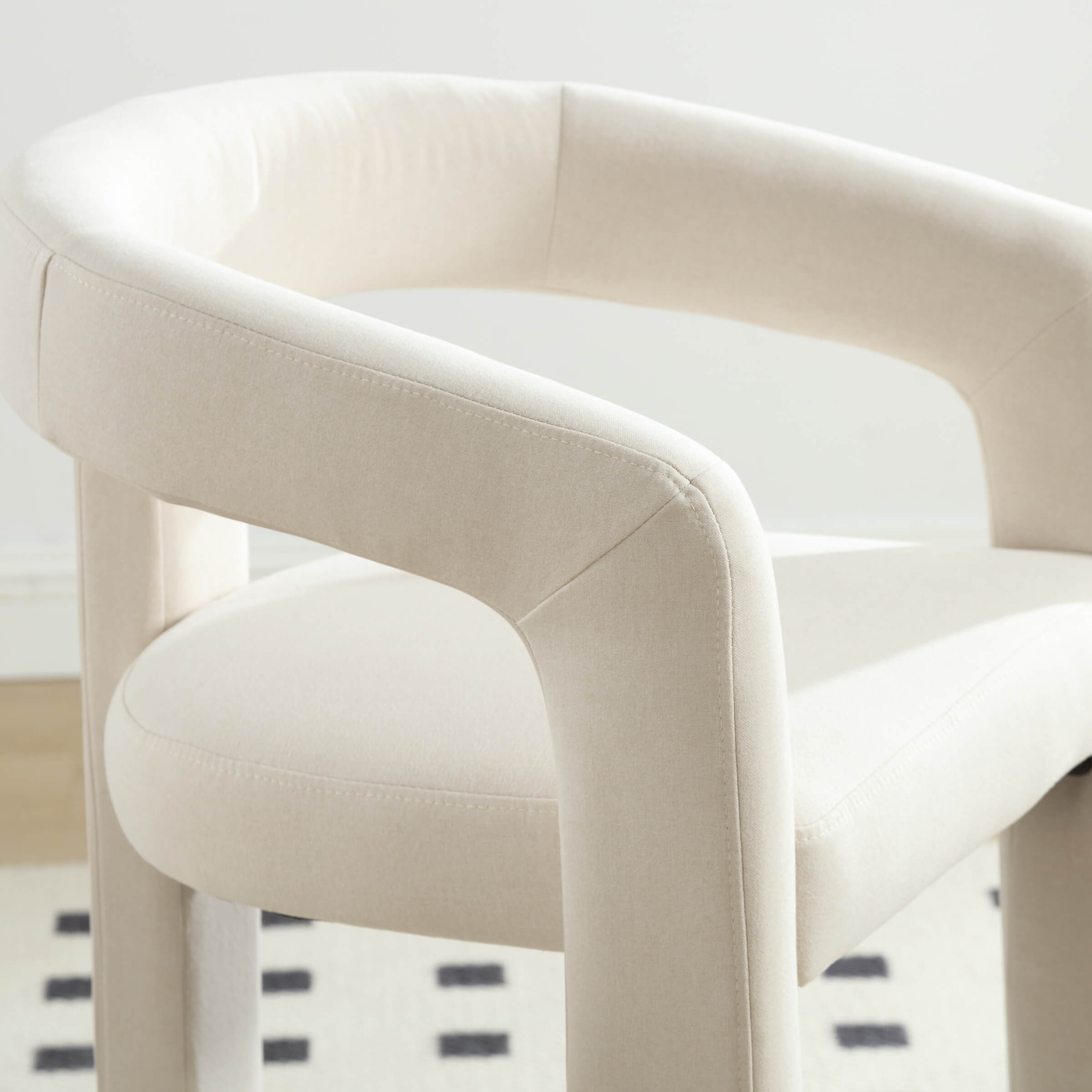 CIMOTA Open Back Counter Stools 1 PCS - 55011CS