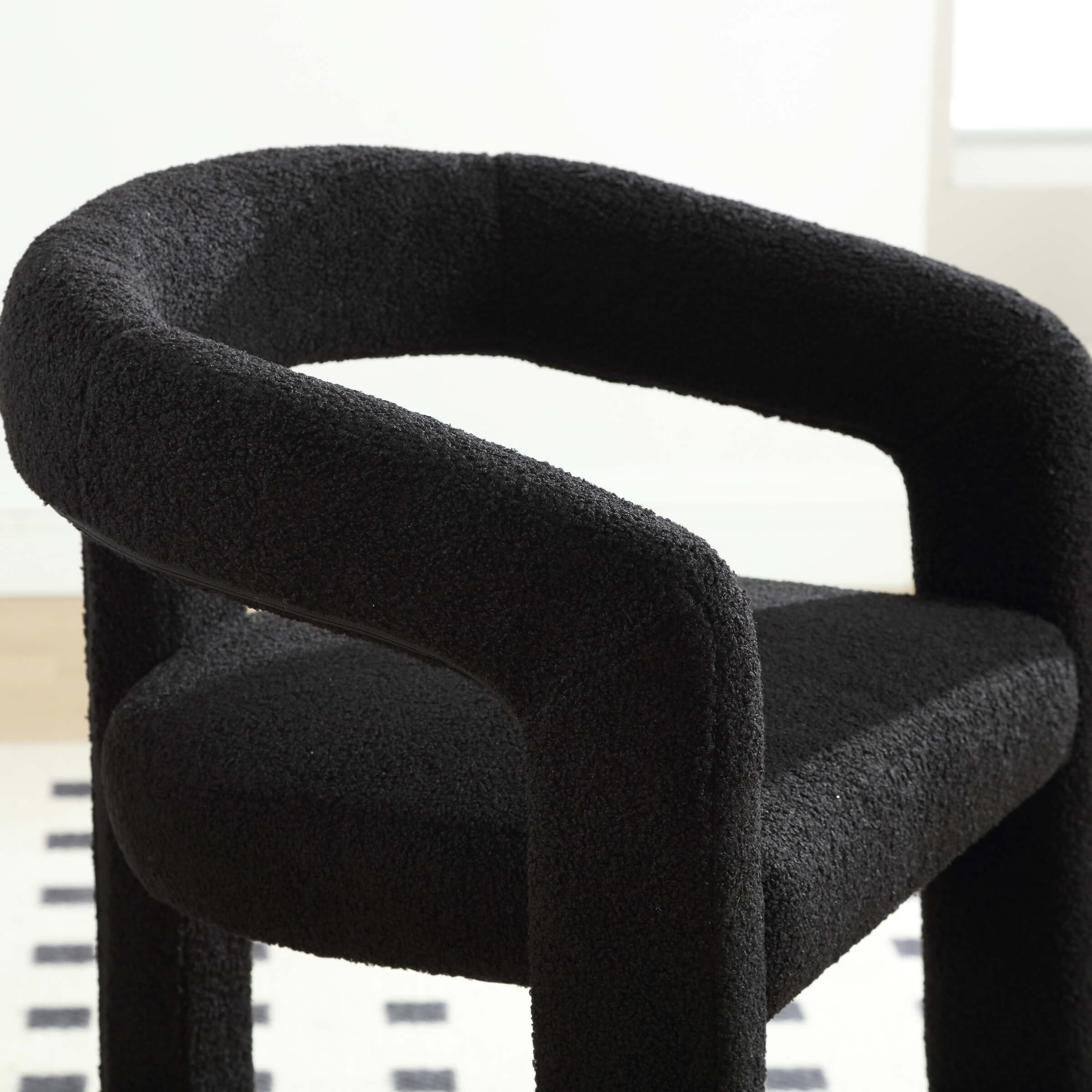 CIMOTA Open Back Counter Stools 1 PCS - 55011CS