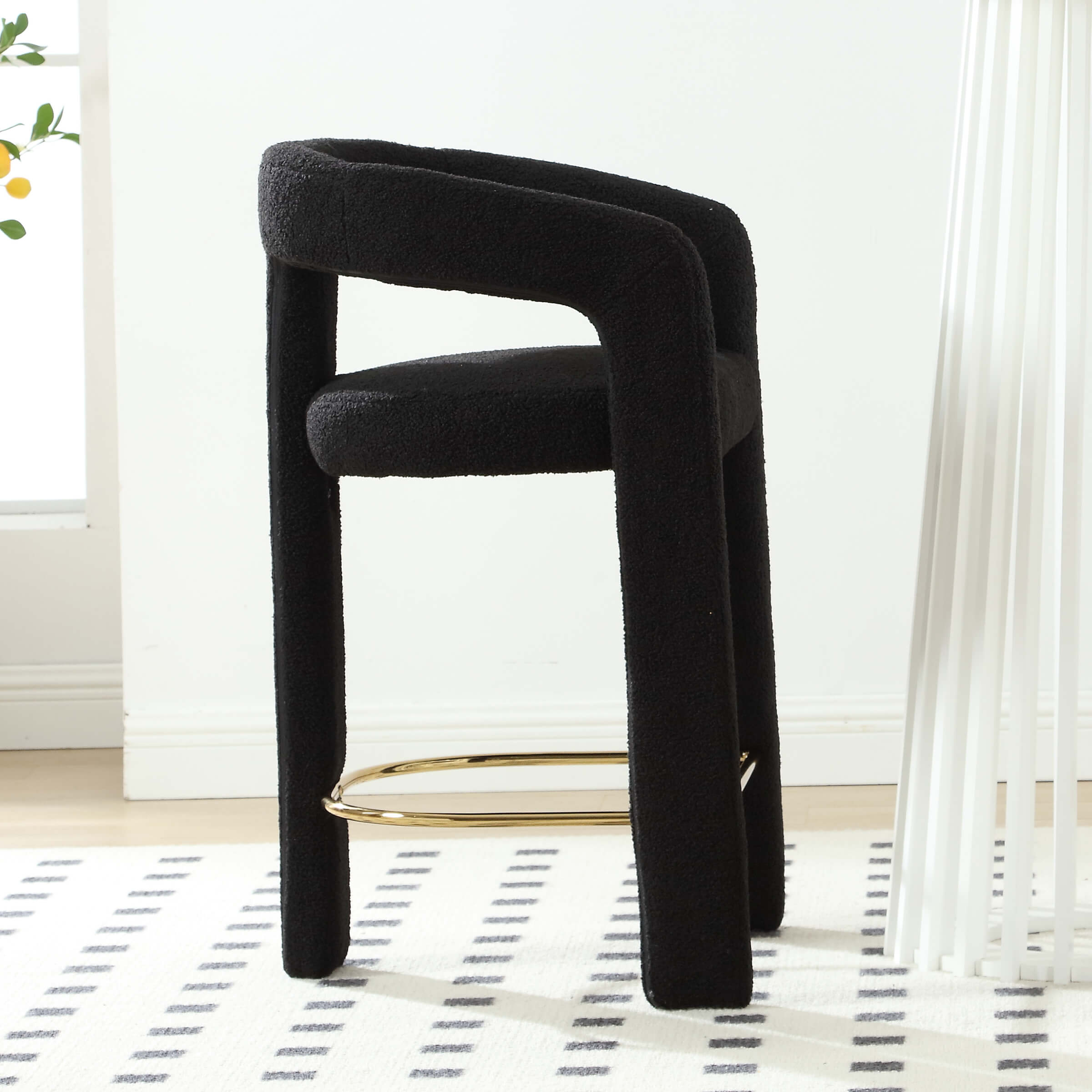 CIMOTA Open Back Counter Stools 1 PCS - 55011CS