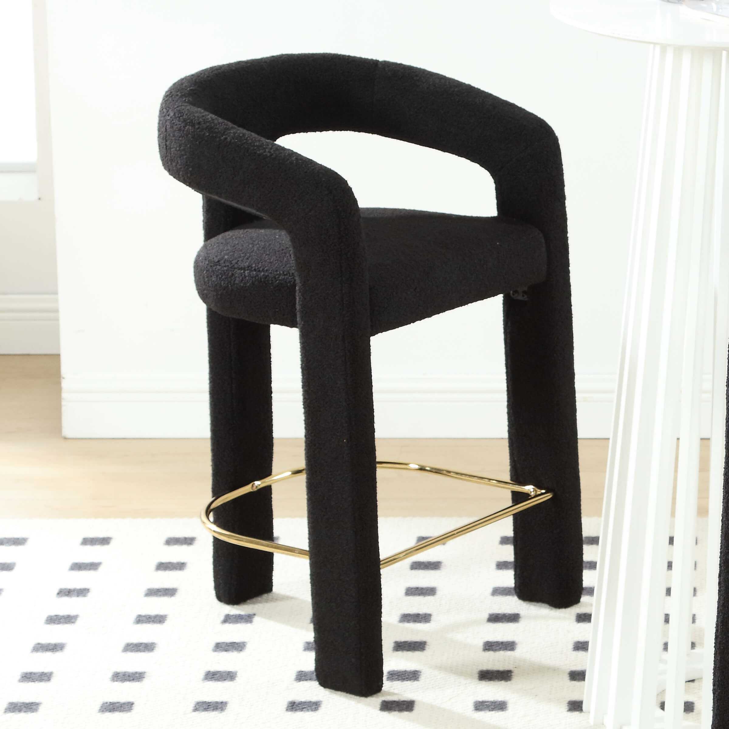 CIMOTA Open Back Counter Stools 1 PCS - 55011CS