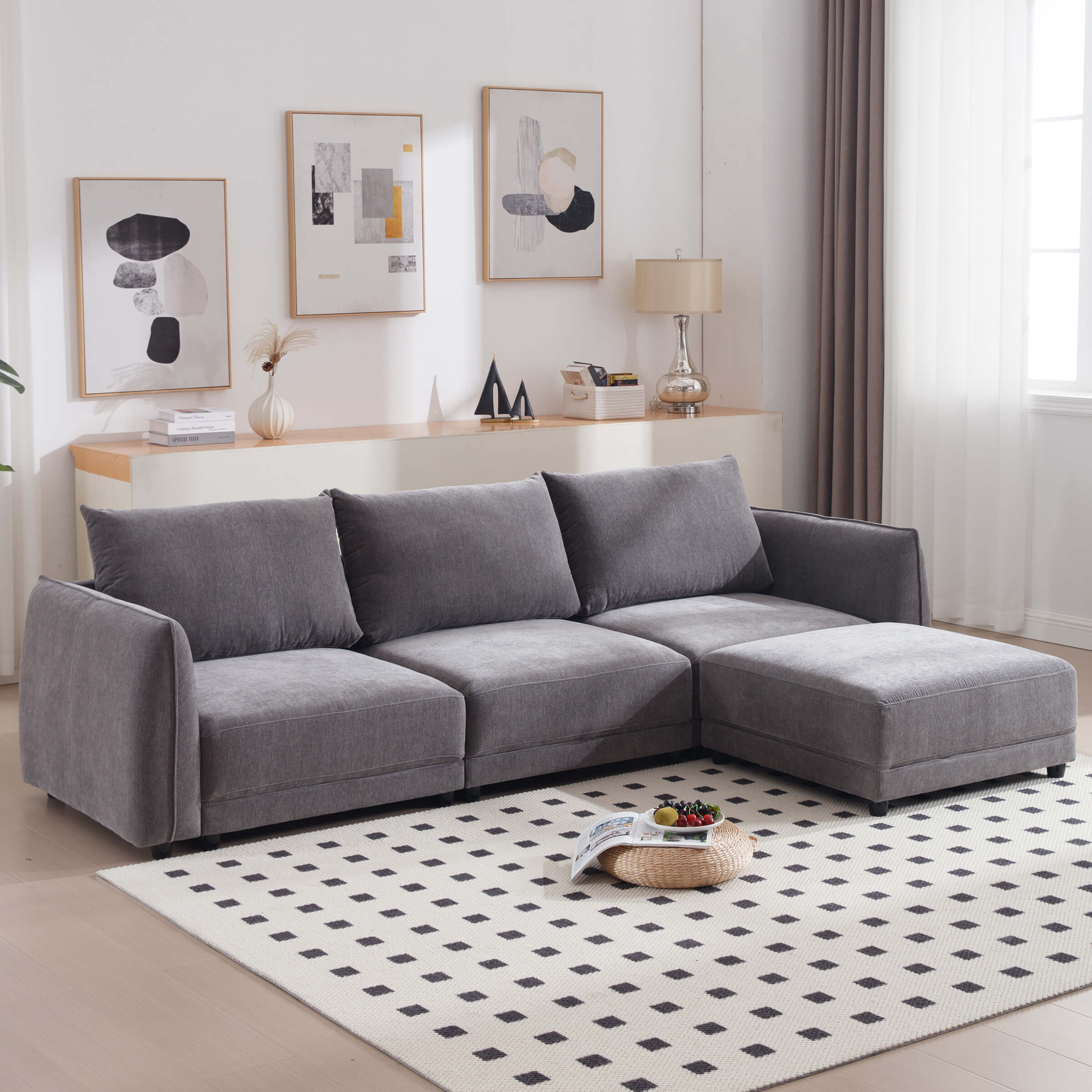 EALSON Oversized Cloud Modular Sectional Sofa - 1020SF