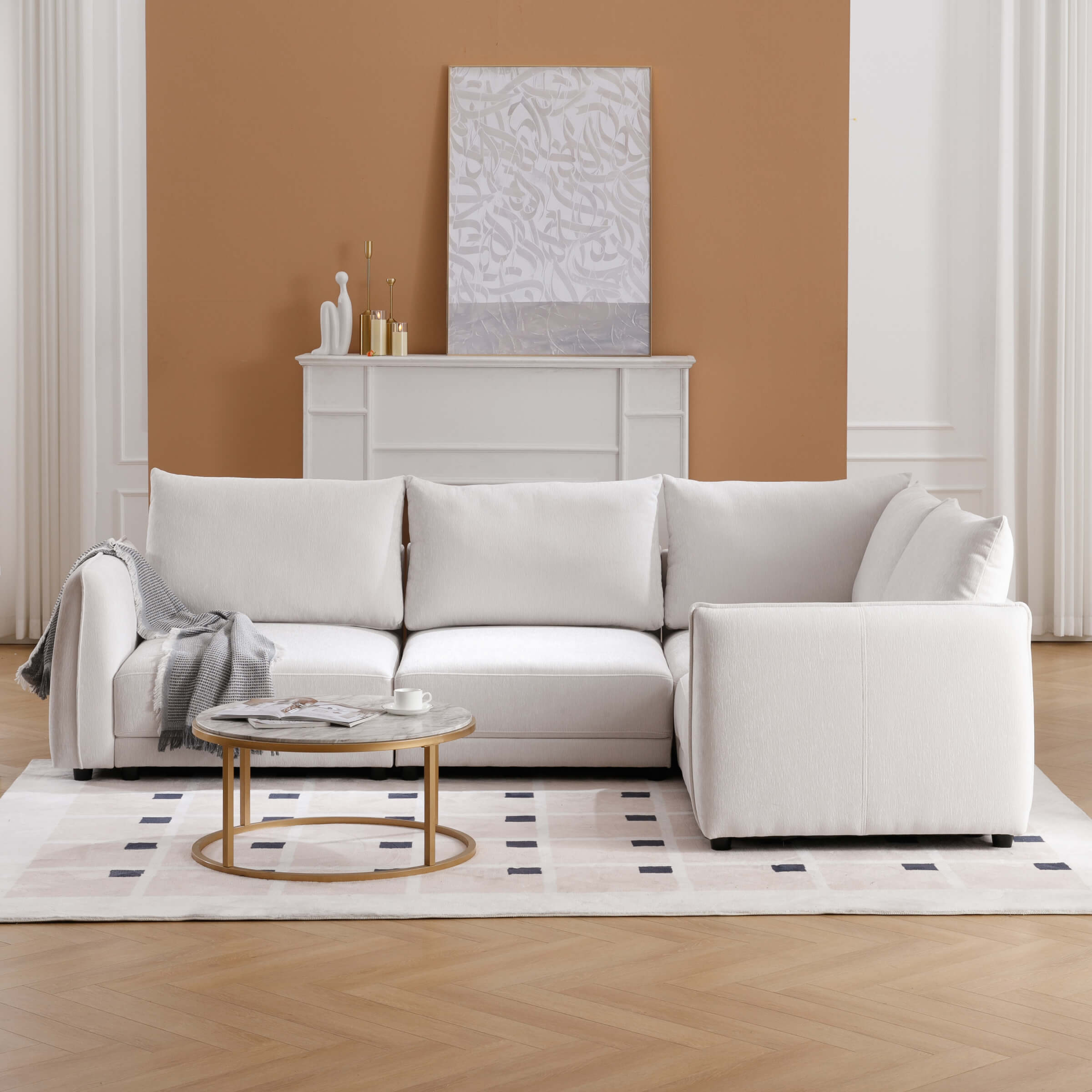EALSON Oversized Cloud Modular Sectional Sofa - 1020SF