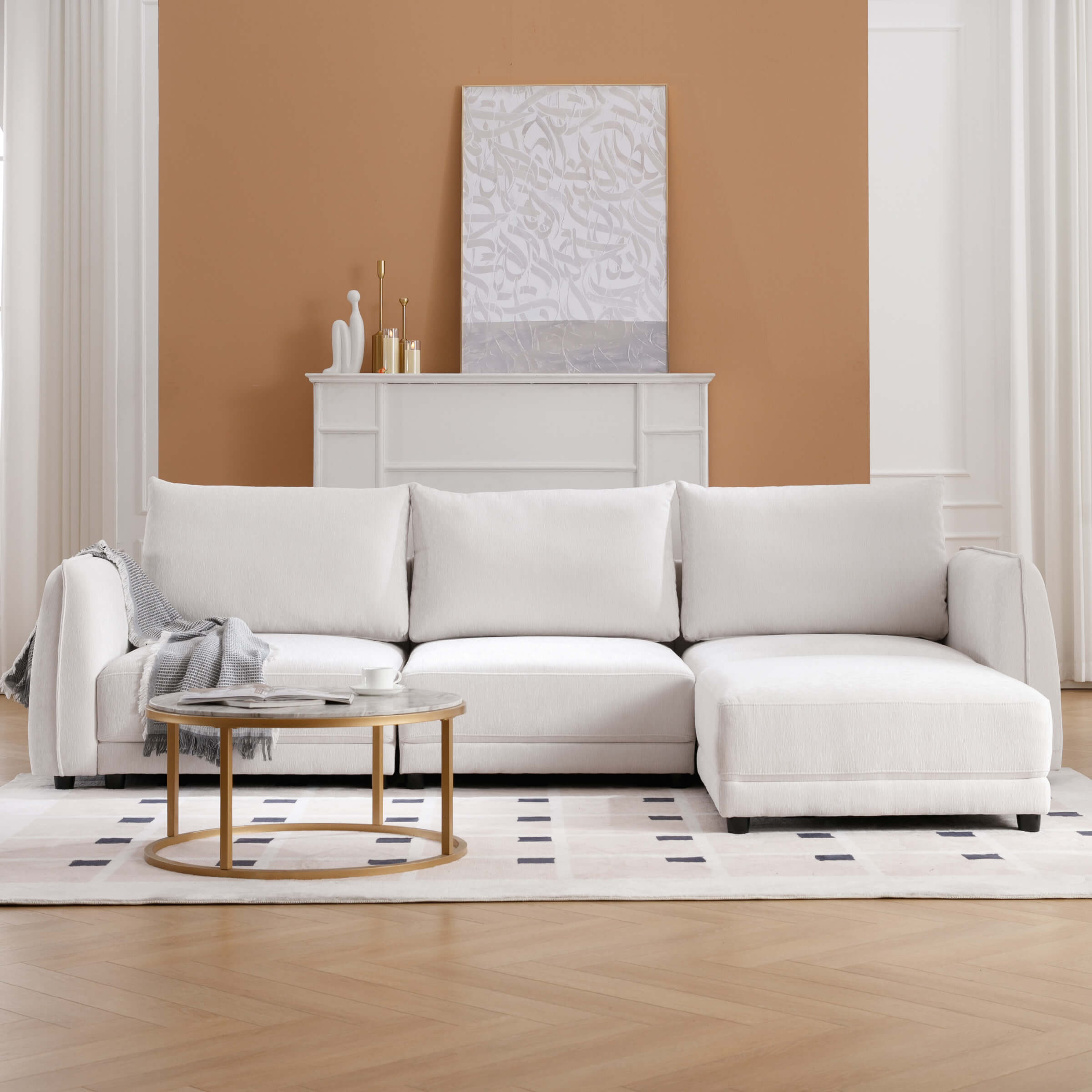 EALSON Oversized Cloud Modular Sectional Sofa - 1020SF