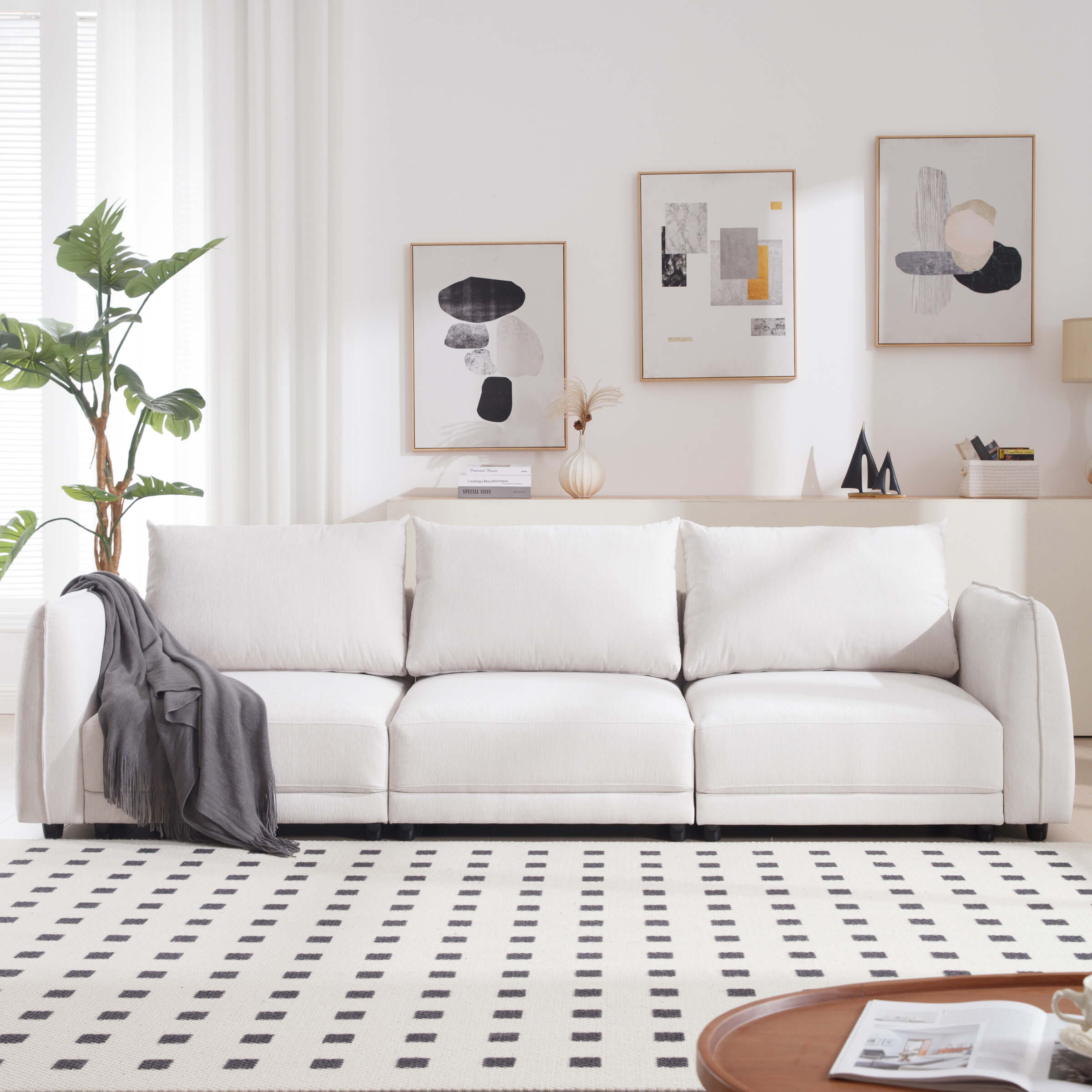 EALSON Oversized Cloud Modular Sectional Sofa - 1020SF