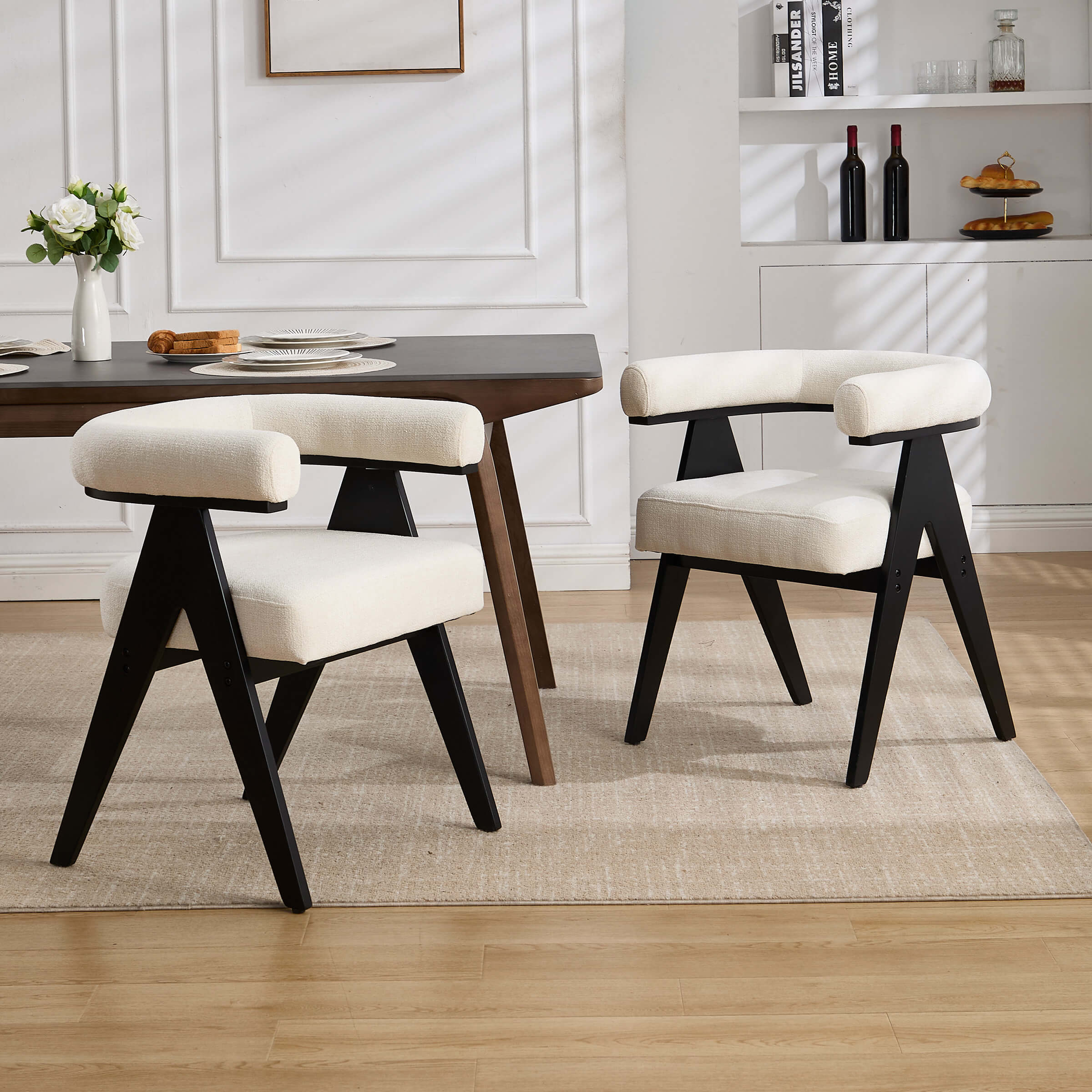 KMAX Barrel Dining Chairs Set of 2 - 6324DC