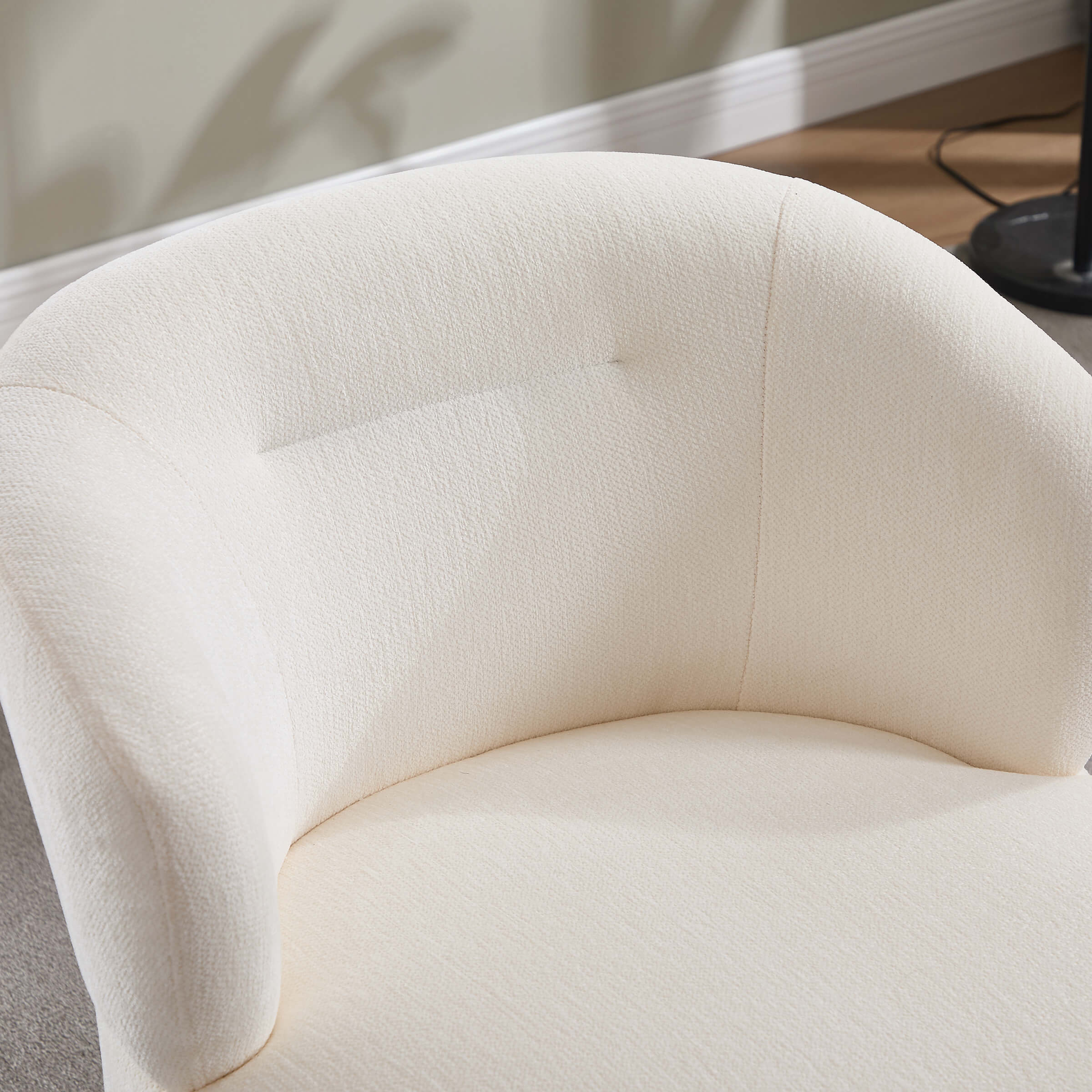 KMAX Modern Accent Round Swivel Armchair - 9918DC