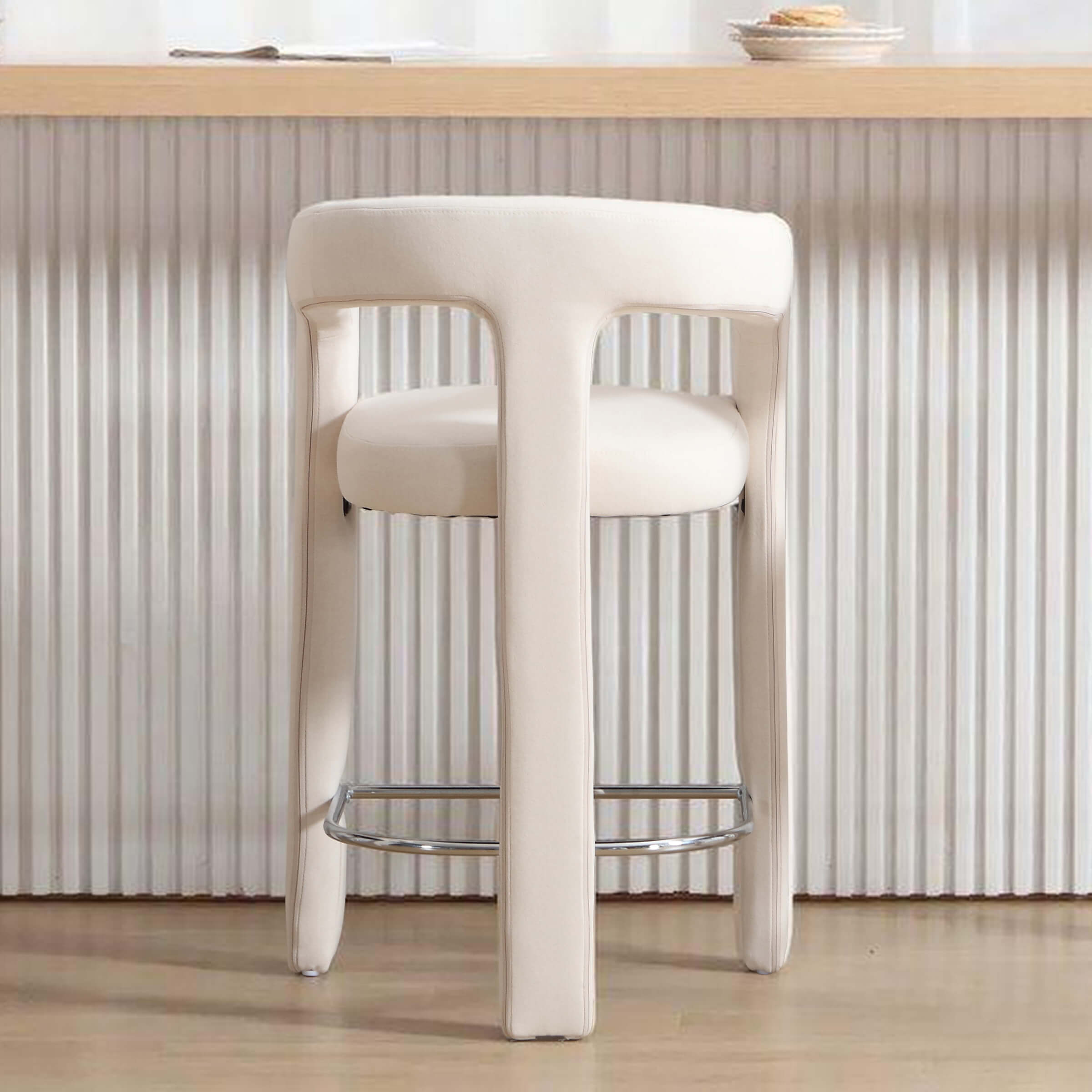 CIMOTA Open Back Counter Stool 1 PCS - 55011CS