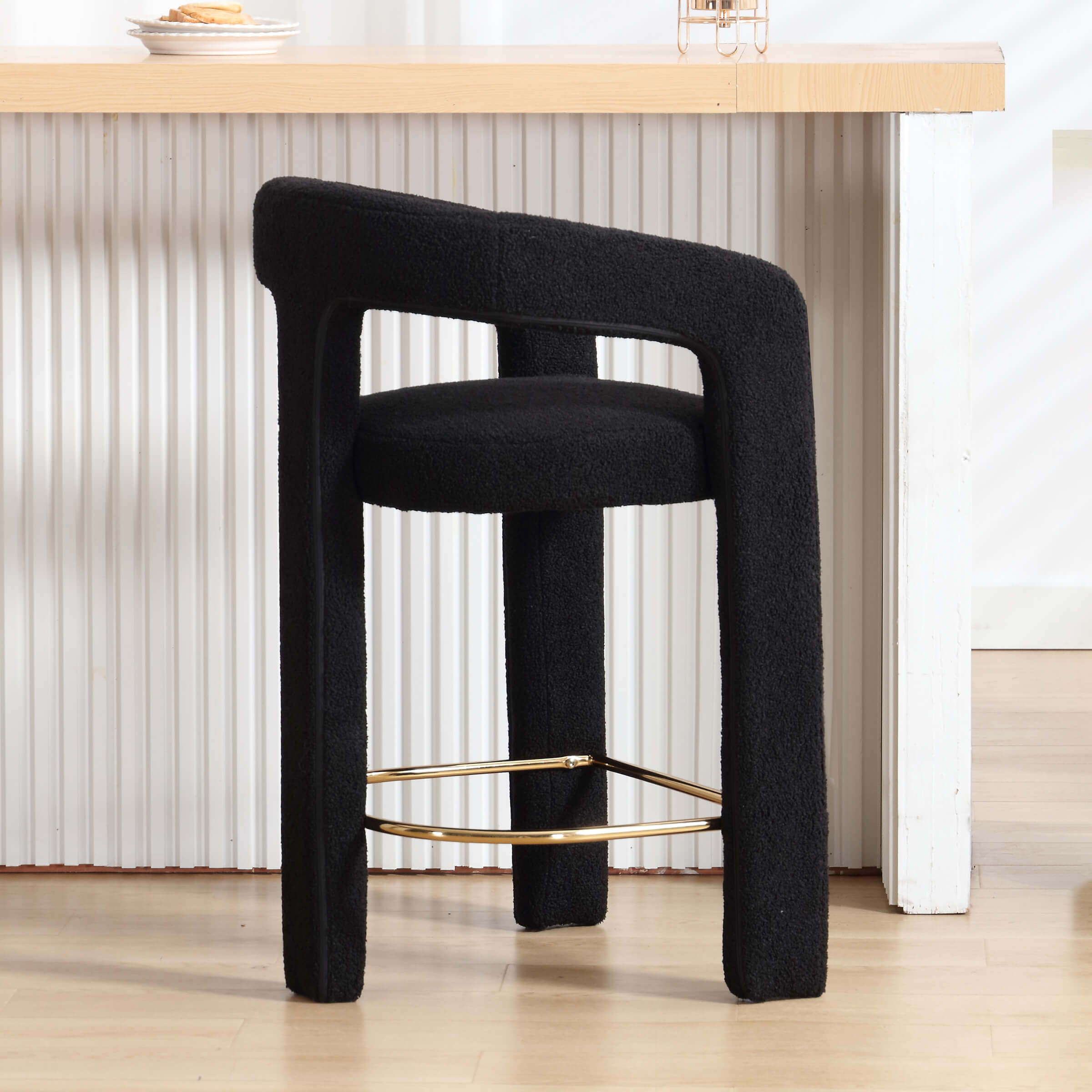 CIMOTA Open Back Counter Stool 1 PCS - 55011CS