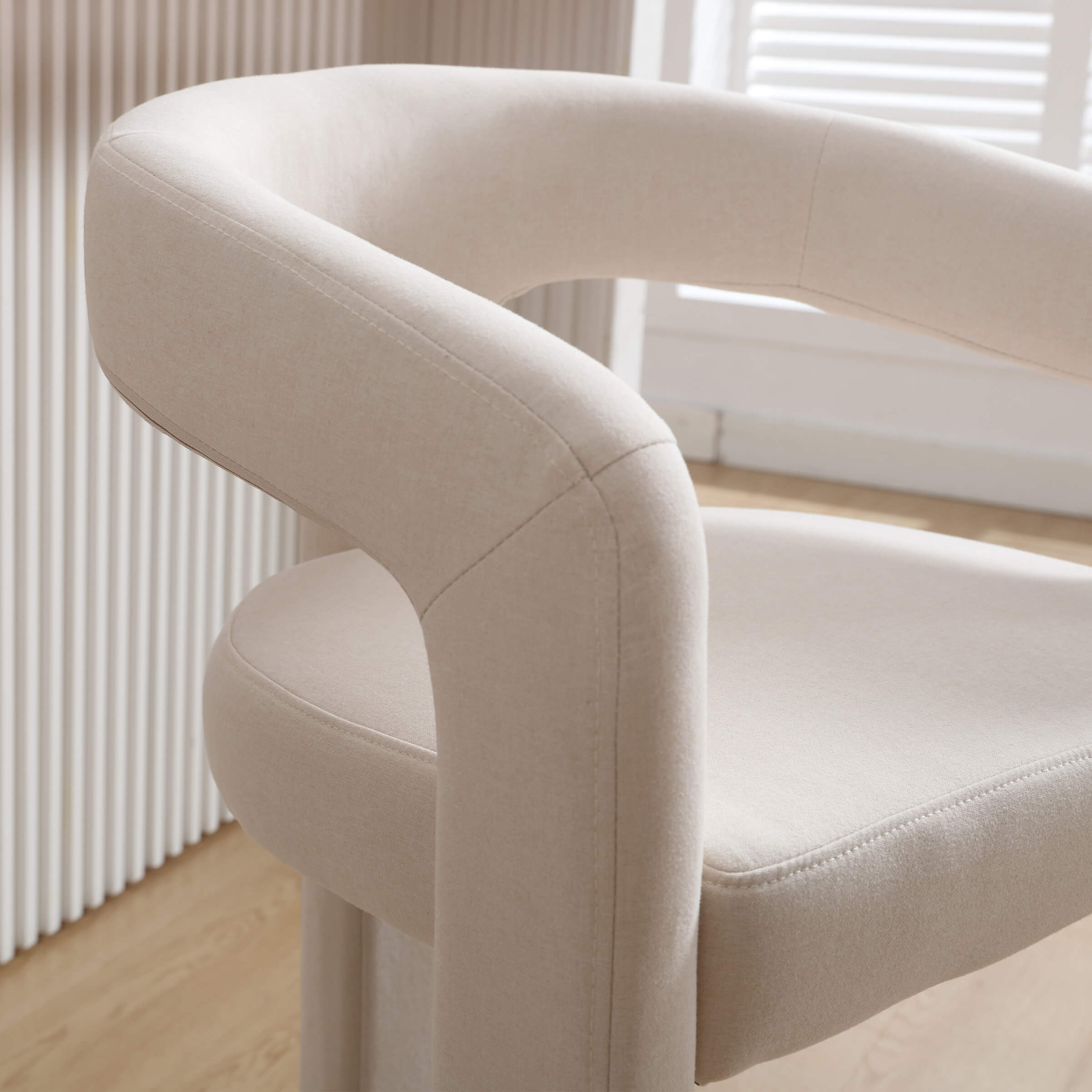 CIMOTA Open Back Counter Stool 1 PCS - 55011CS