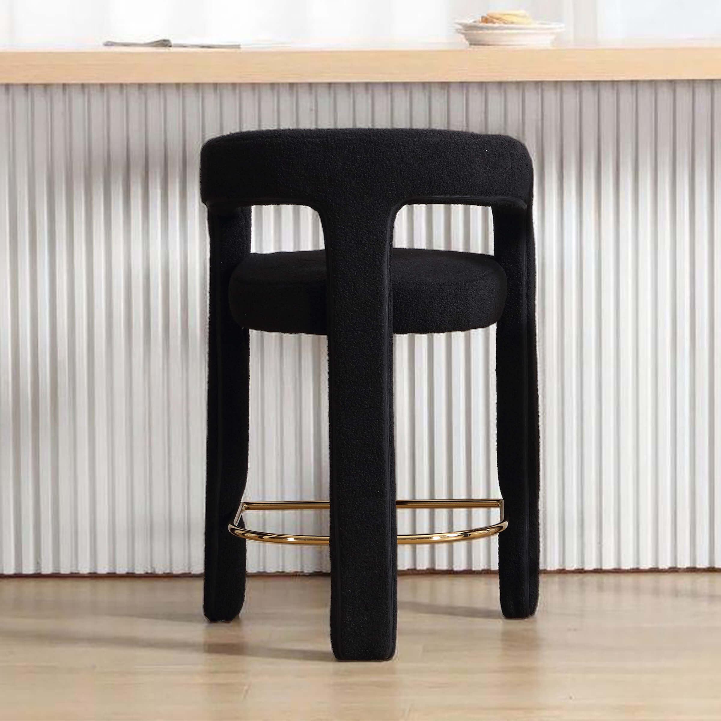 CIMOTA Open Back Counter Stool 1 PCS - 55011CS