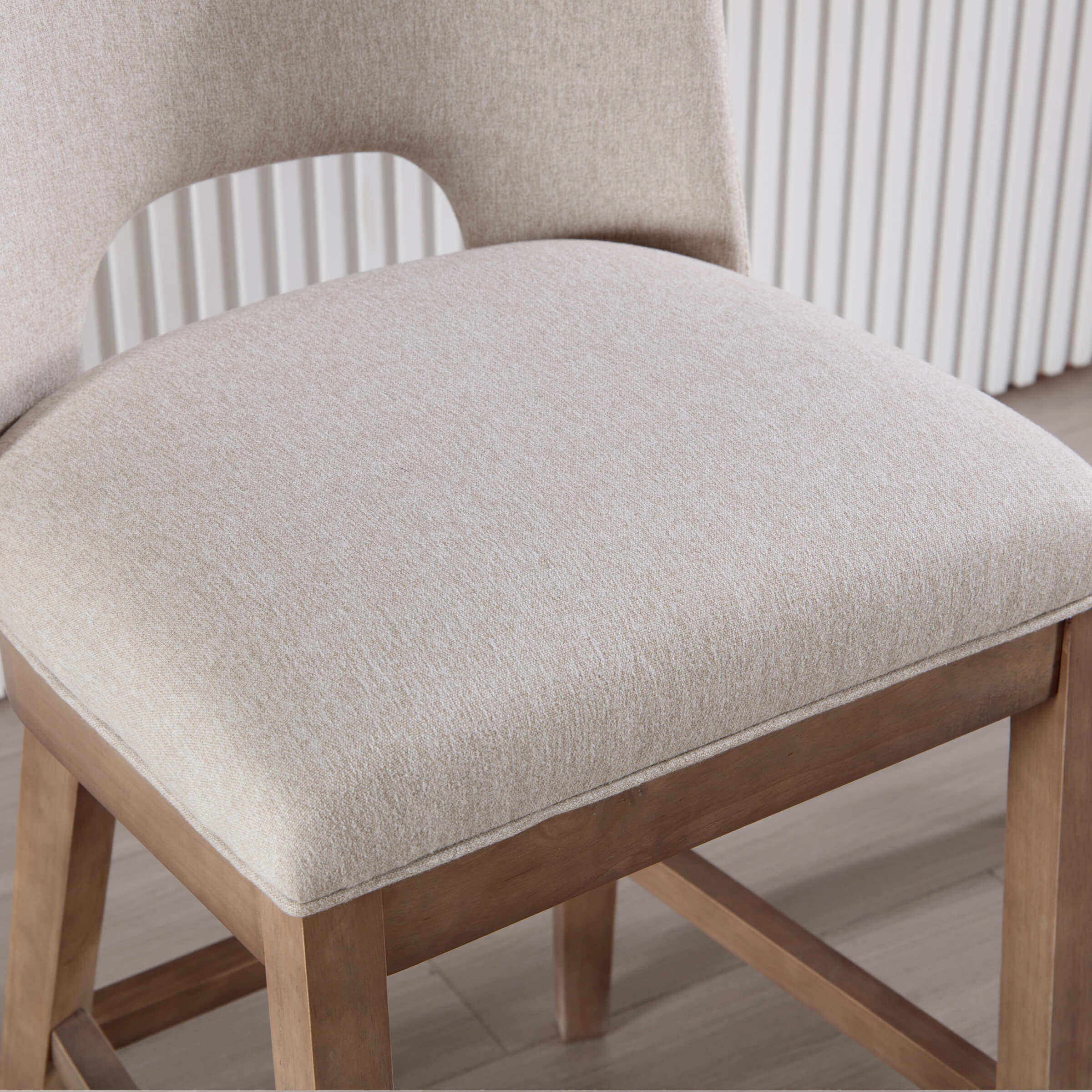 CIMOTA 26"H Armless Counter Bar Stools Set of 2 - 3226CS