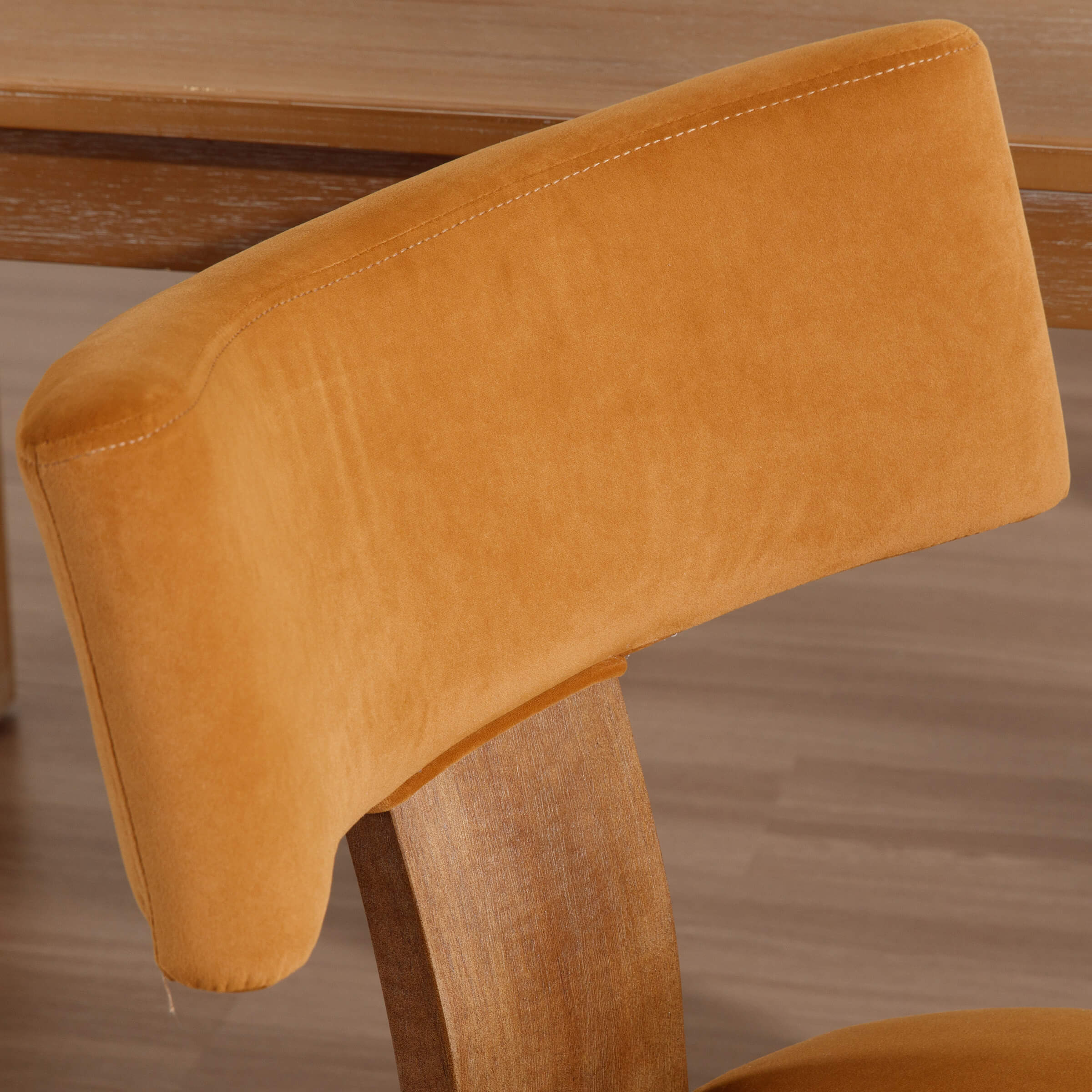 CIMOTA Classic Curved Open Back Dining Chairs Set of 2 - 1670&1917&1918