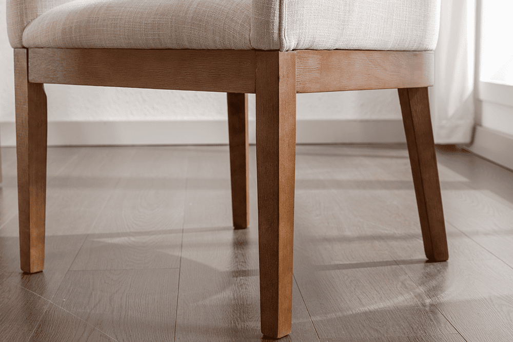 Modern Barrel Dining Chairs with Wood Legs Set of 2 - 1851 | CHAIRUS