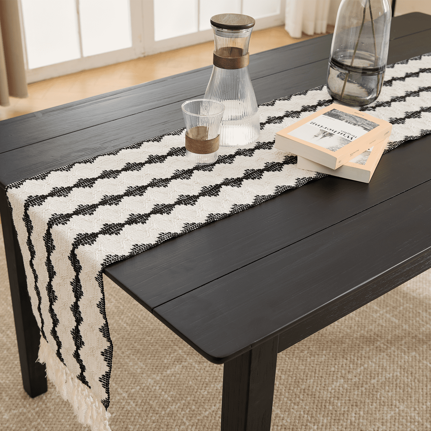 CIMOTA Farmhouse Wooden Dining Table - 22745DT