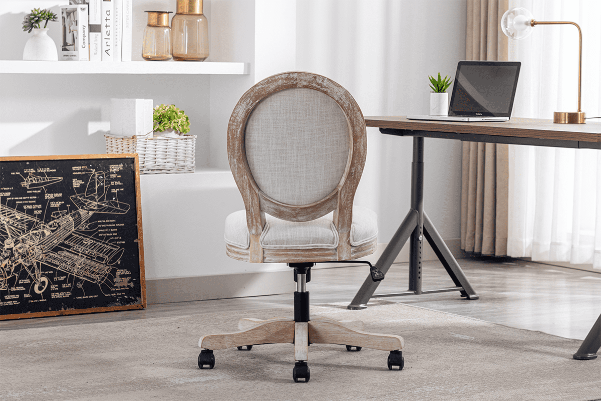 Chairus French Country Swivel Office Chair