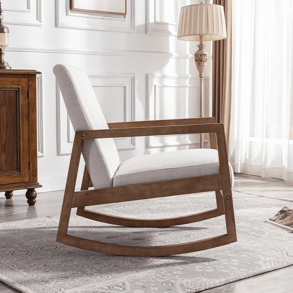 Chairus Mid Century Accent Rocking Chair 3507