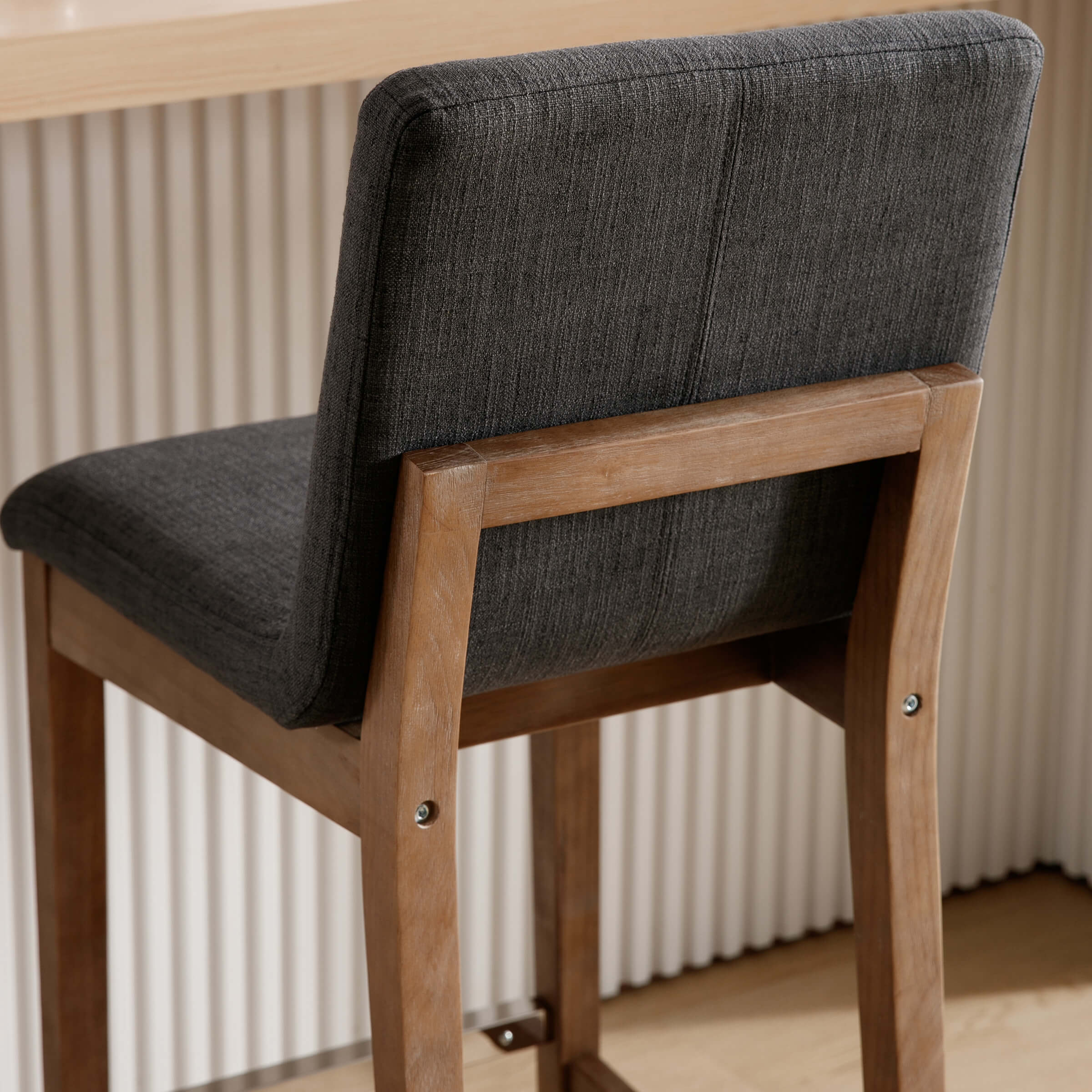 Kmax 26"H Modern Counter Height Bar Stools Set of 2 - 5730CS