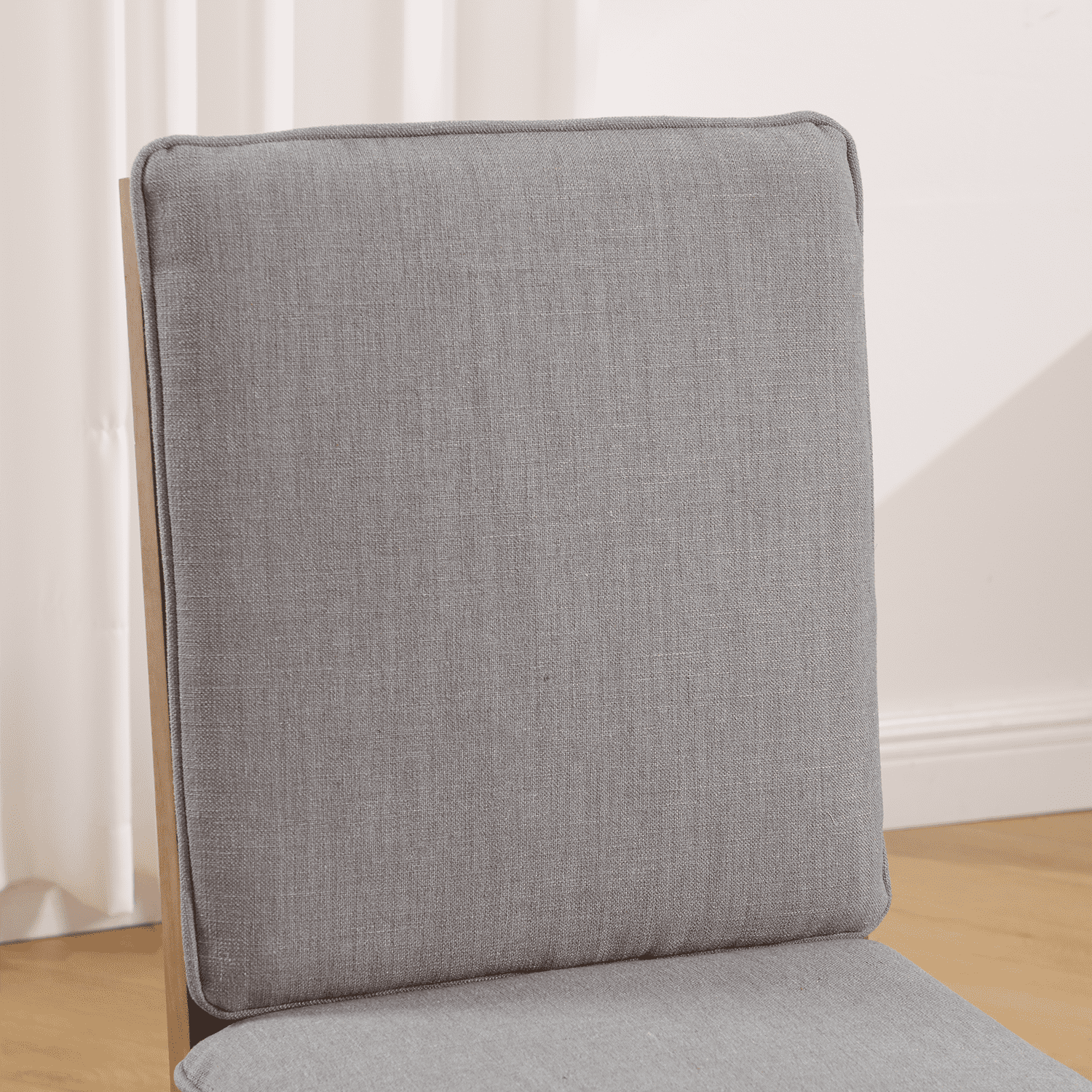 CIMOTA Removable Double Cushion Dining Chairs Set of 2 - 10043