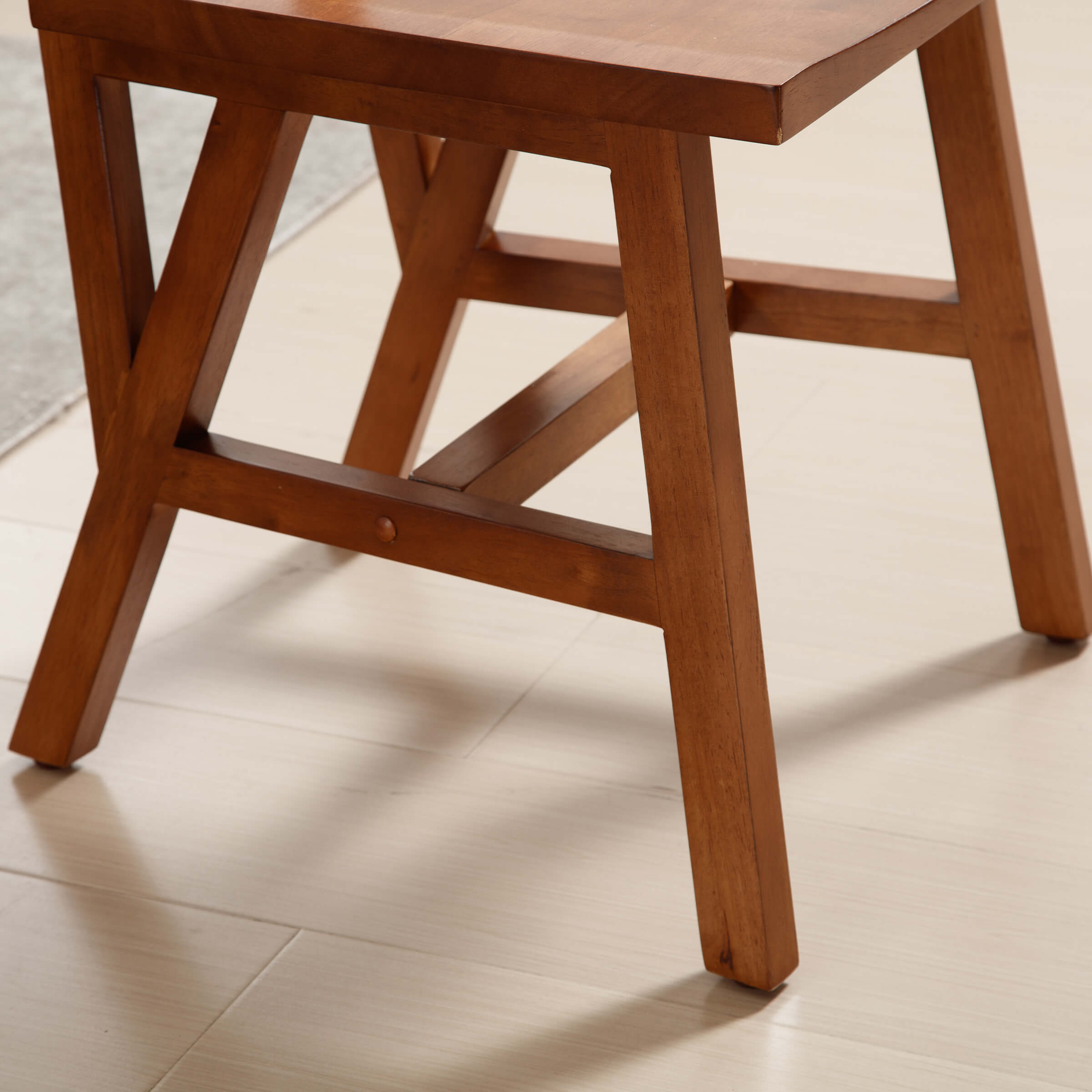 EALSON 100% Oak Wood Dining Chairs Set of 2 - X016DC