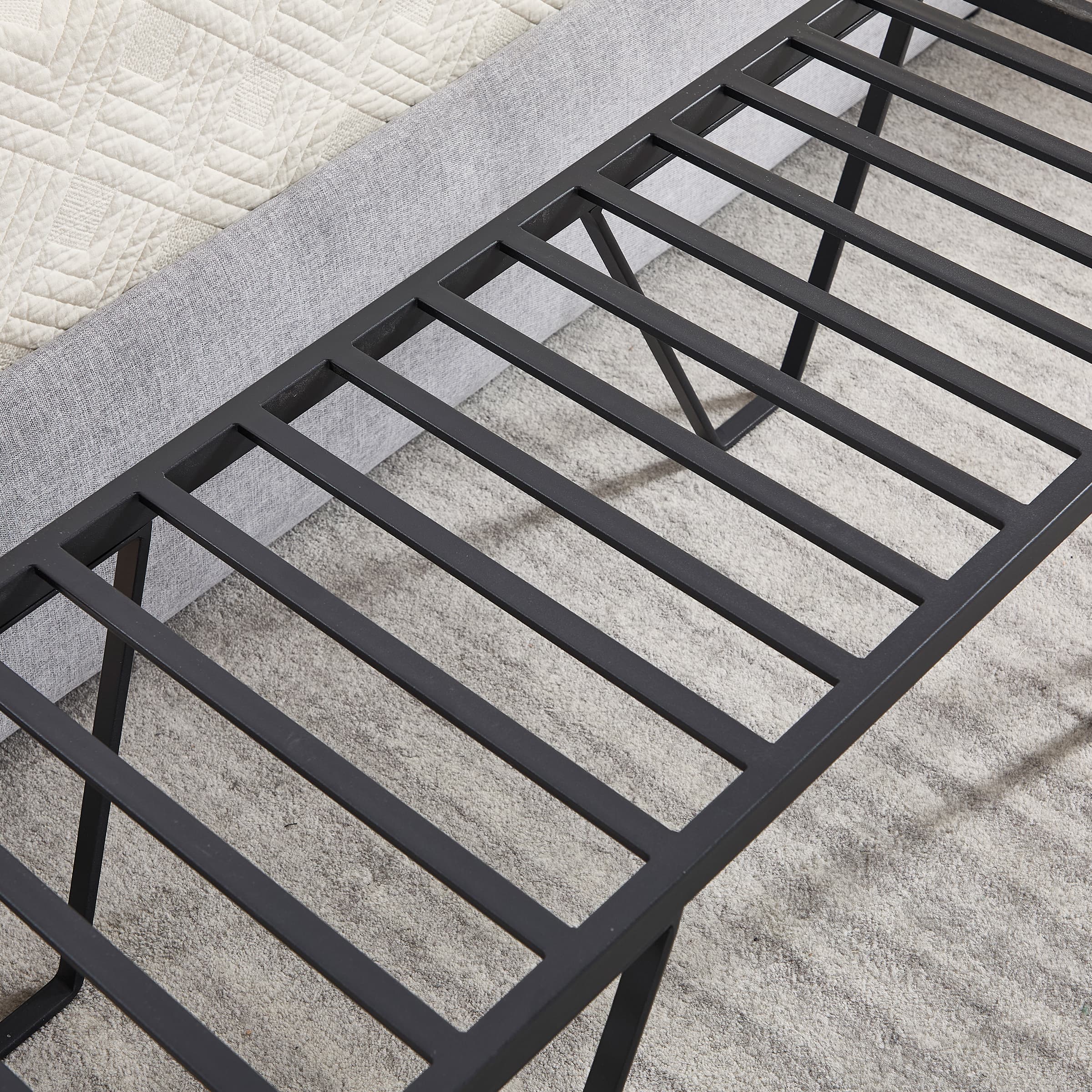 ROCITY 49" Modern Industrial Entryway Bench - 5005BH