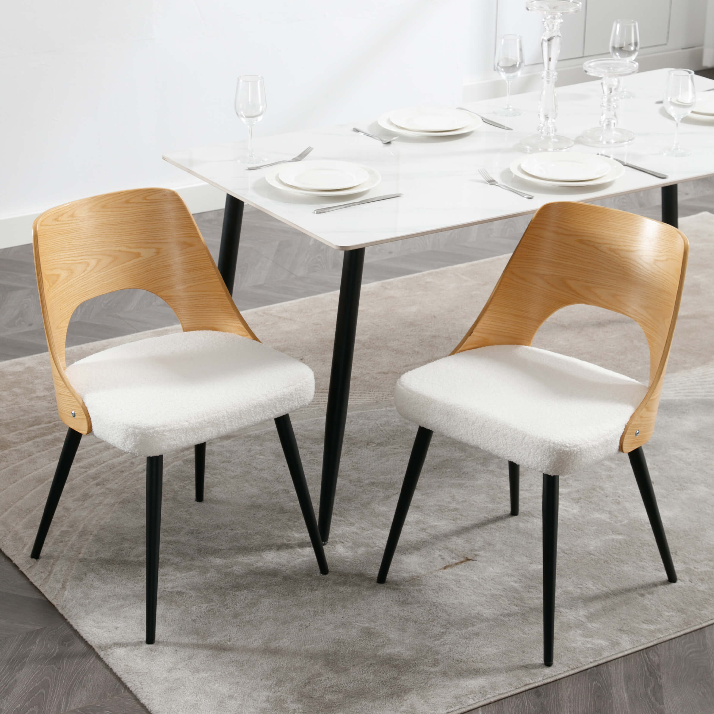 EALSON Classic Dining Chairs Set of 2 - 6691DC