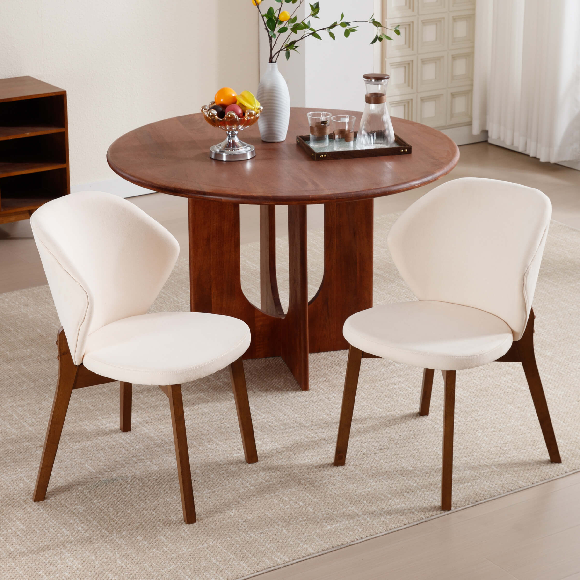 EALSON Mid-Century Modern Dining Chairs Set of 4 - 8139DC