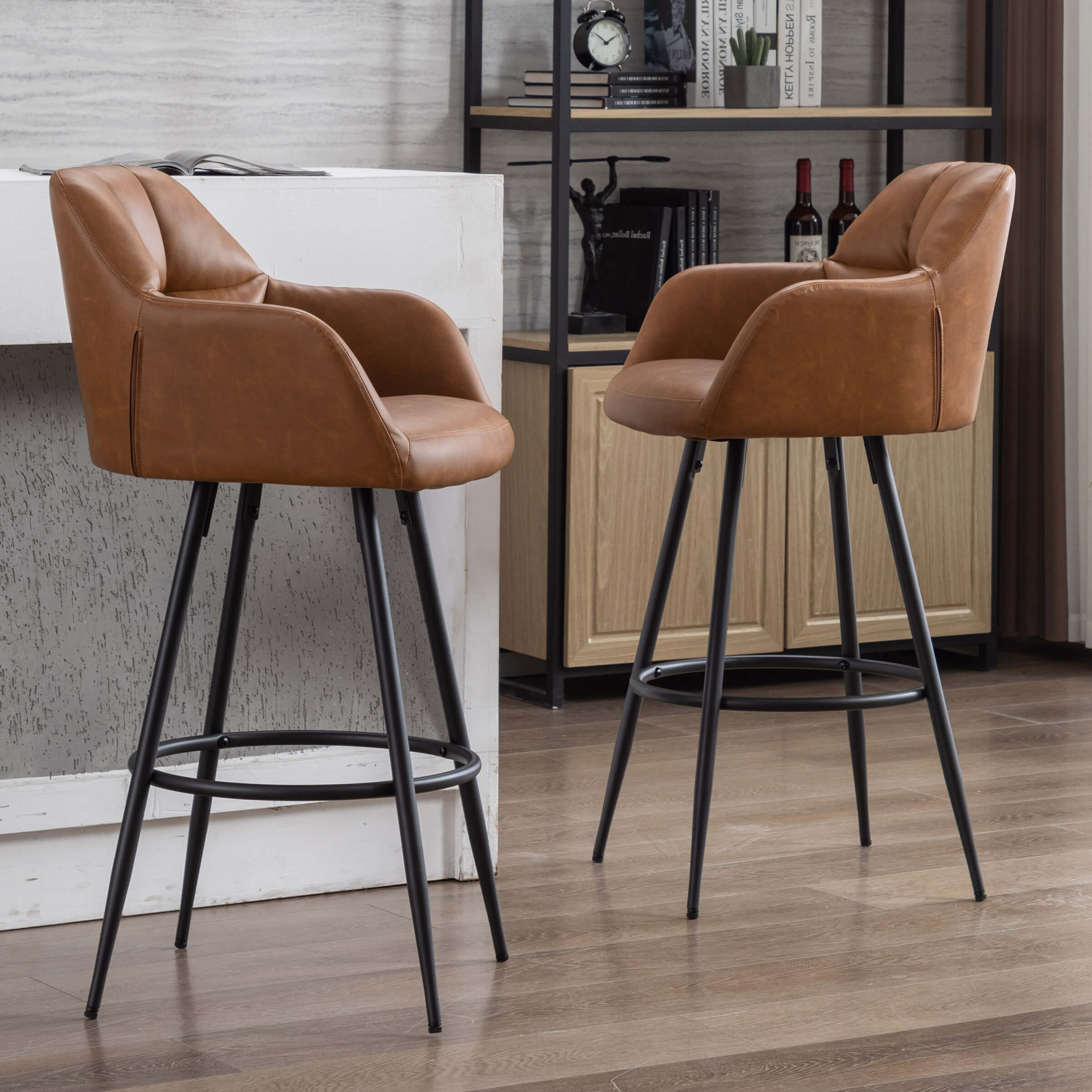 EALSON Modern Swivel Bar Stools Set of 2 - 5117