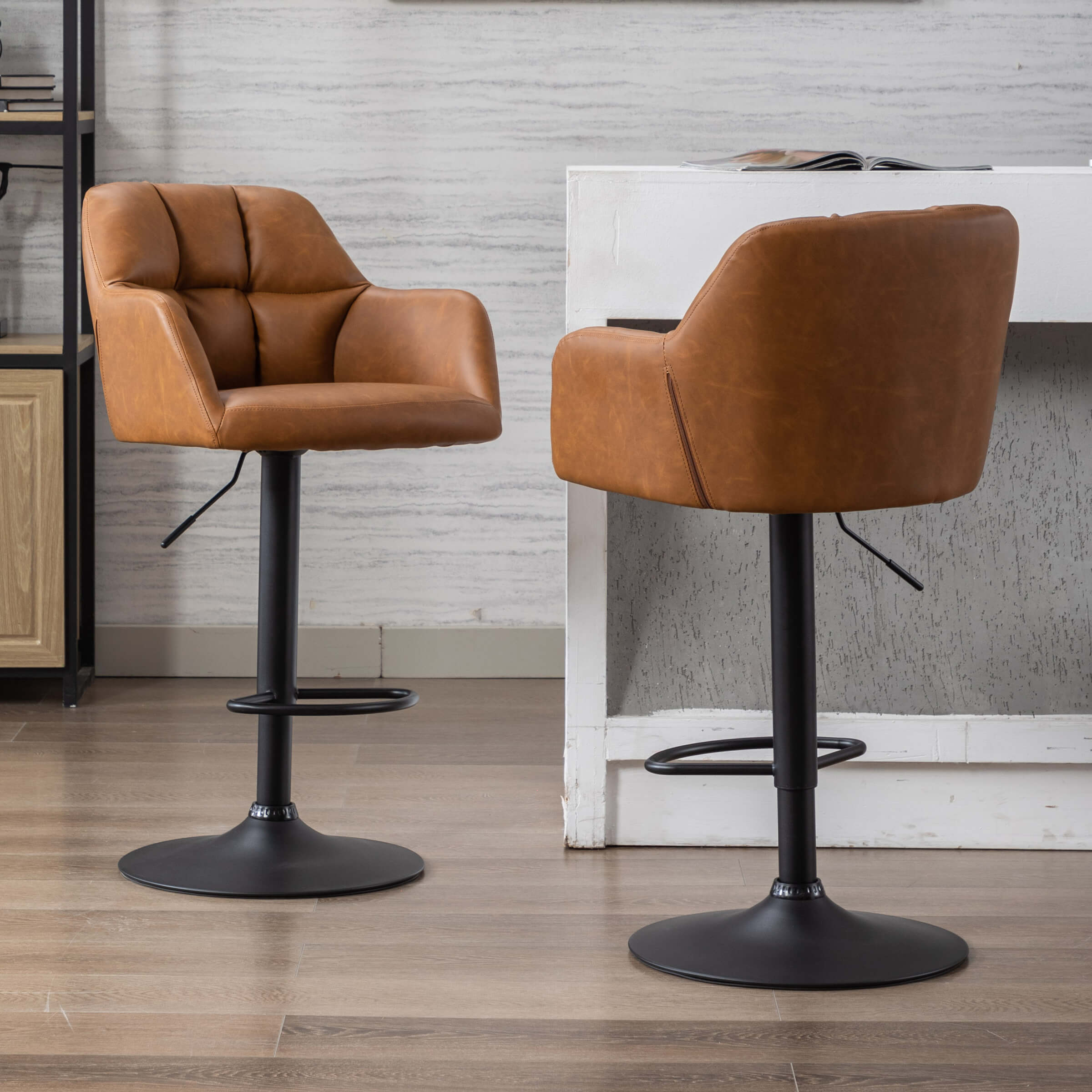 EALSON Modern Swivel Bar Stools Set of 2 - 5117