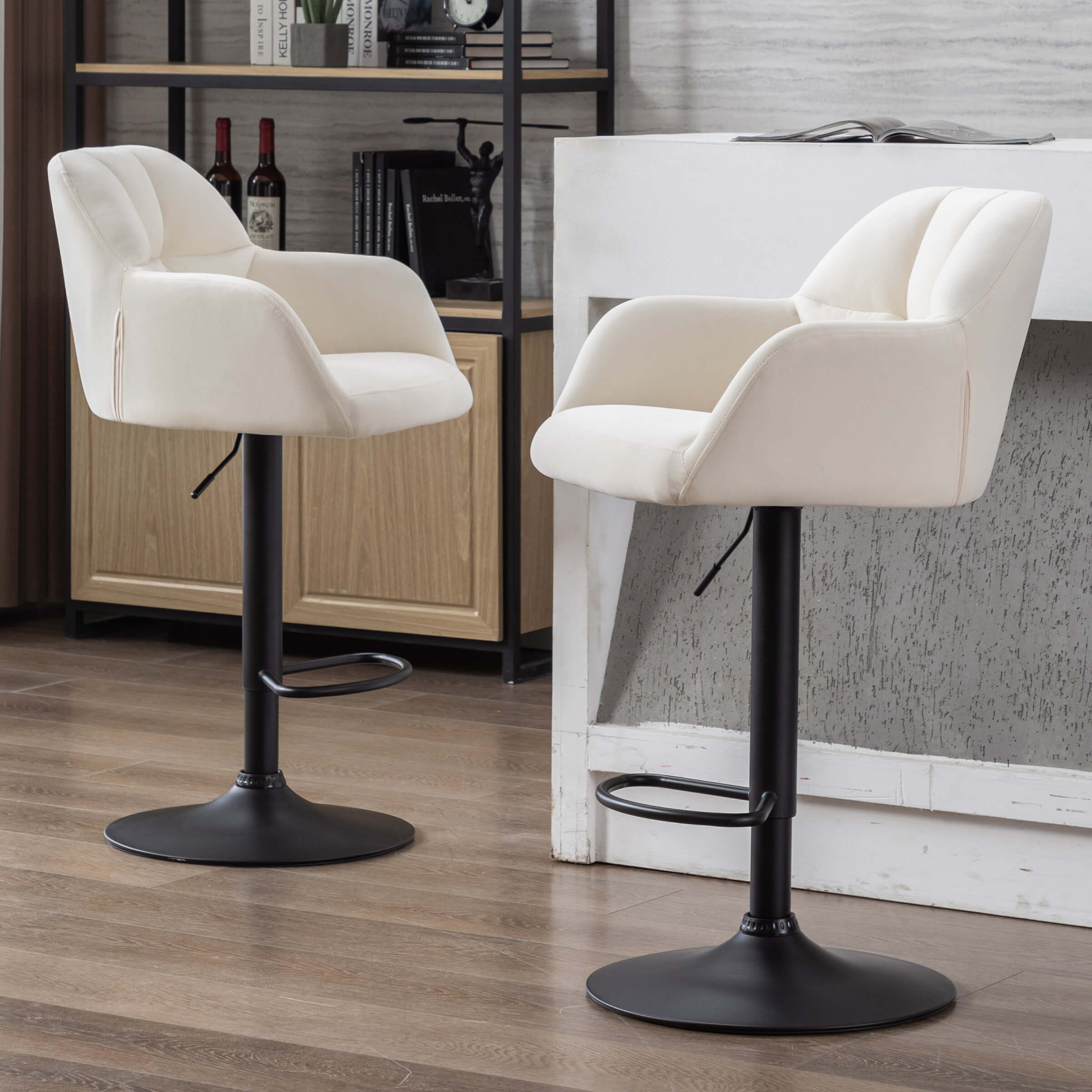 EALSON Modern Swivel Bar Stools Set of 2 - 5117