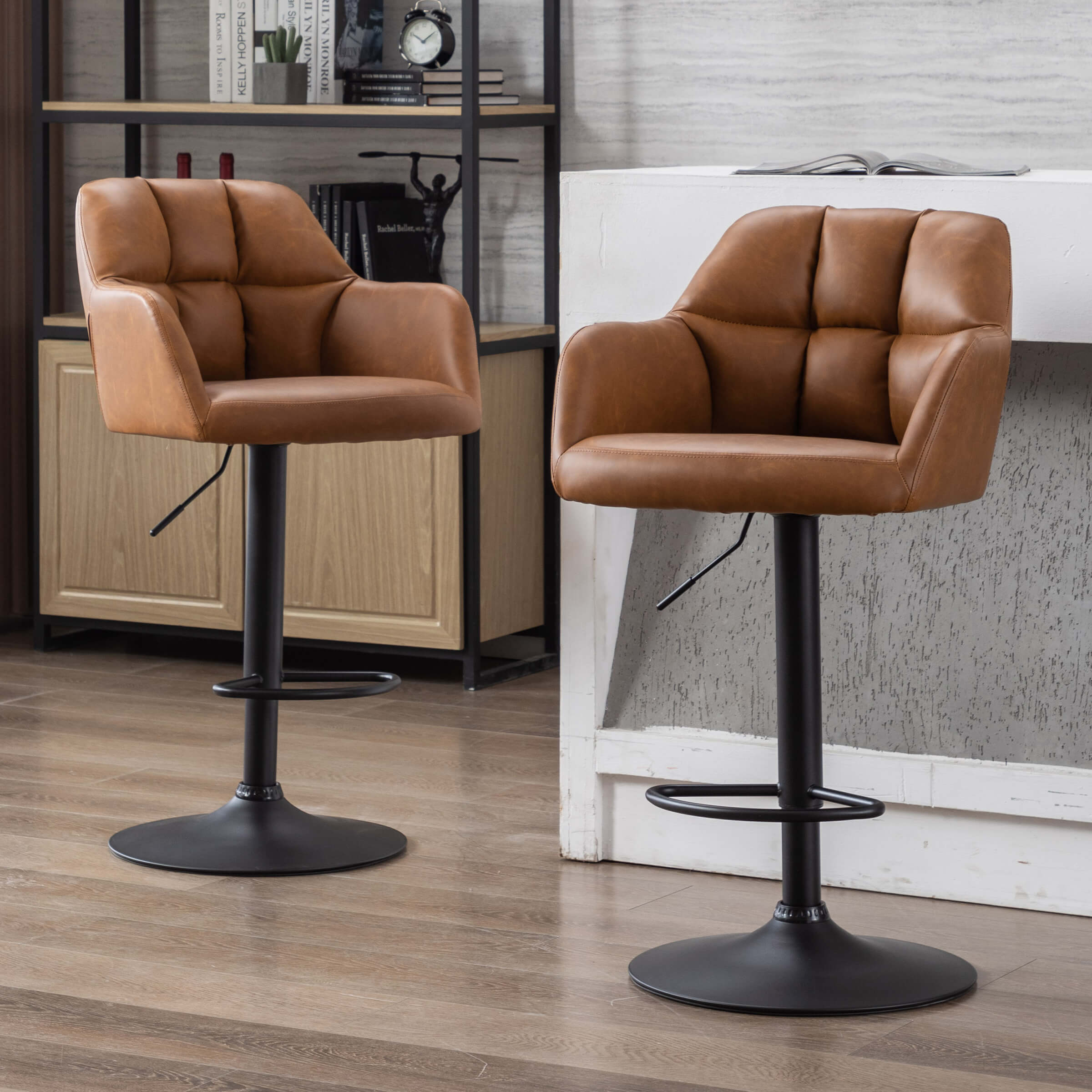 EALSON Modern Swivel Bar Stools Set of 2 - 5117