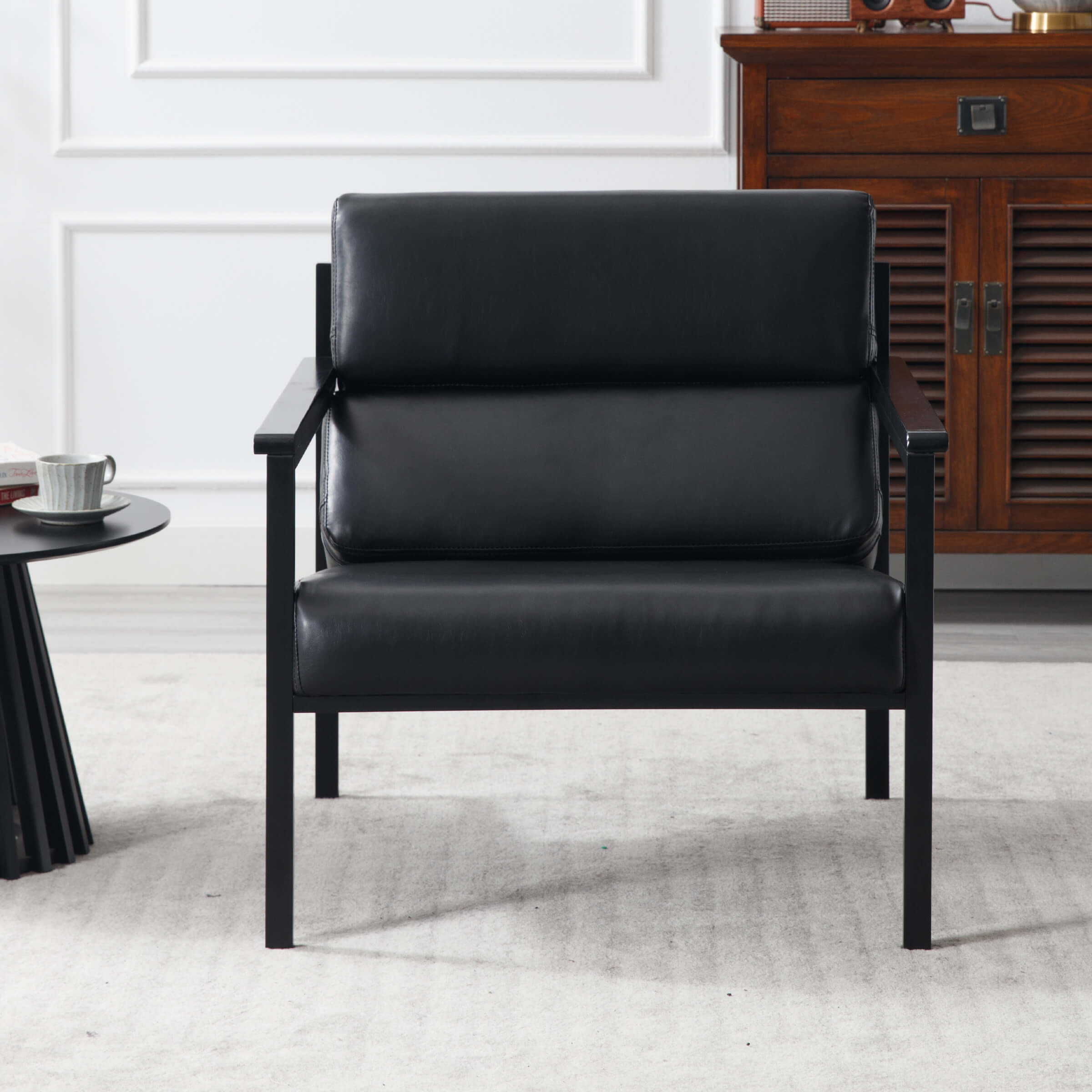 EALSON Modern Metal Frame Accent Chair 1 PCS - X380AC