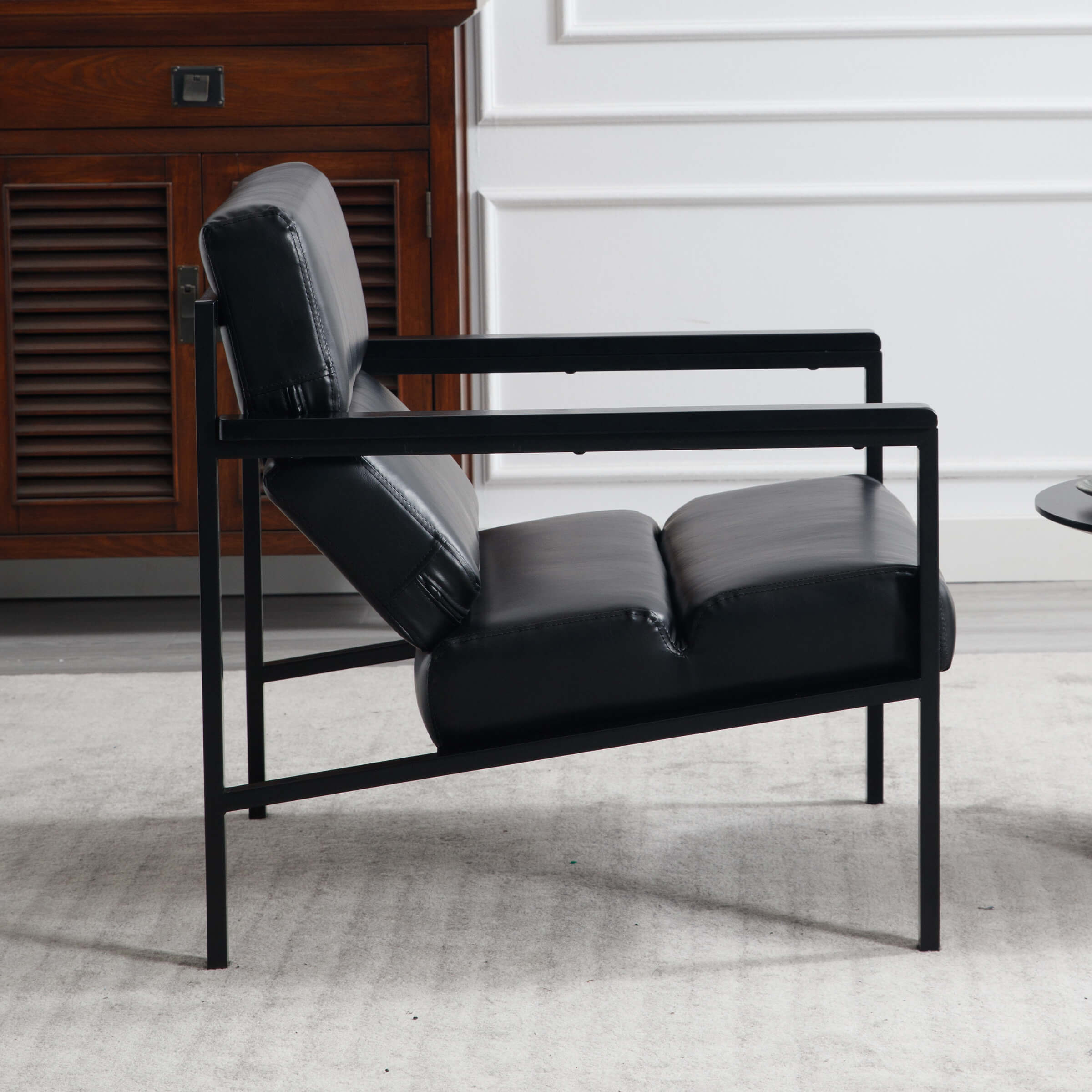 EALSON Modern Metal Frame Accent Chair 1 PCS - X380AC