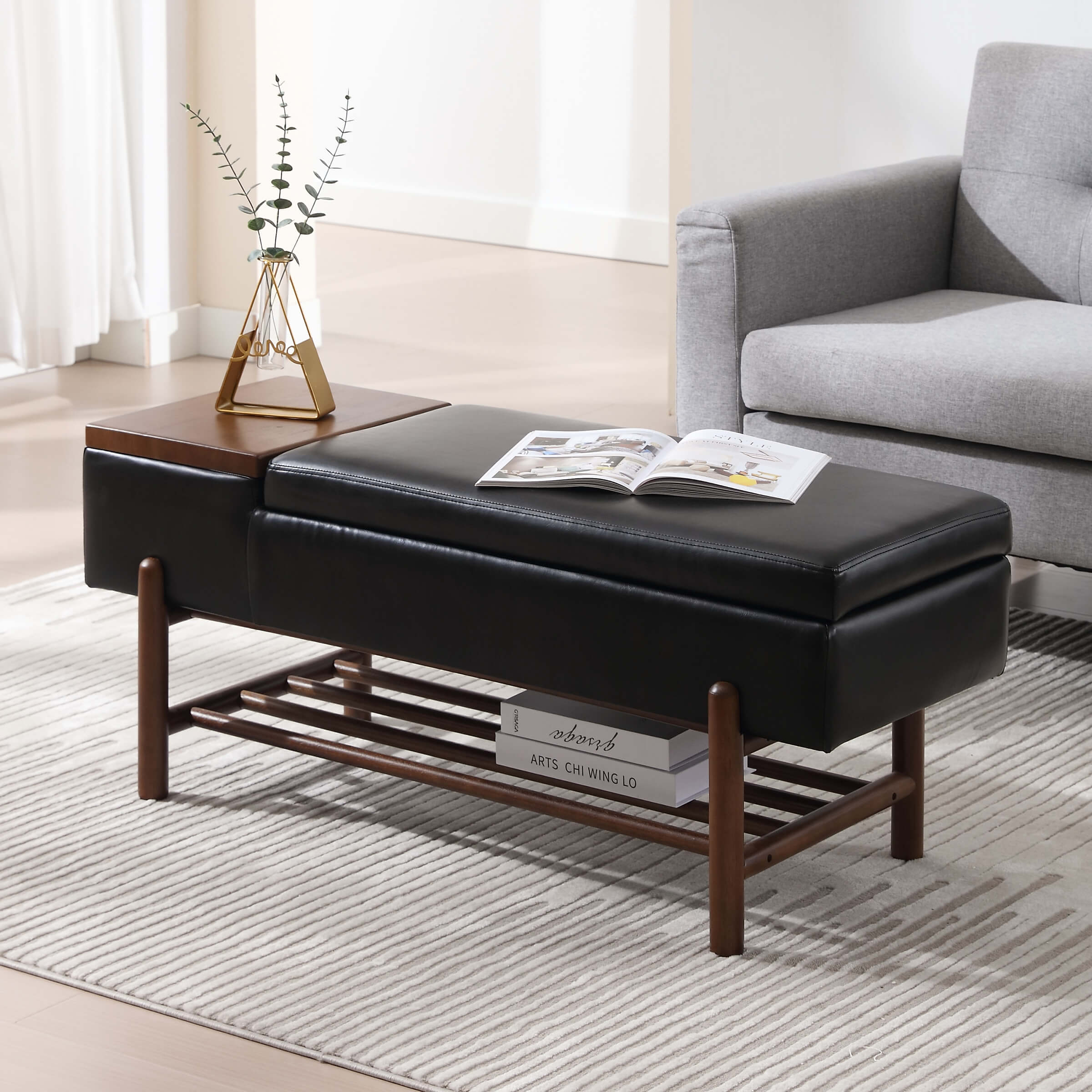 EALSON Modern Storage End of Bench - 2541BH