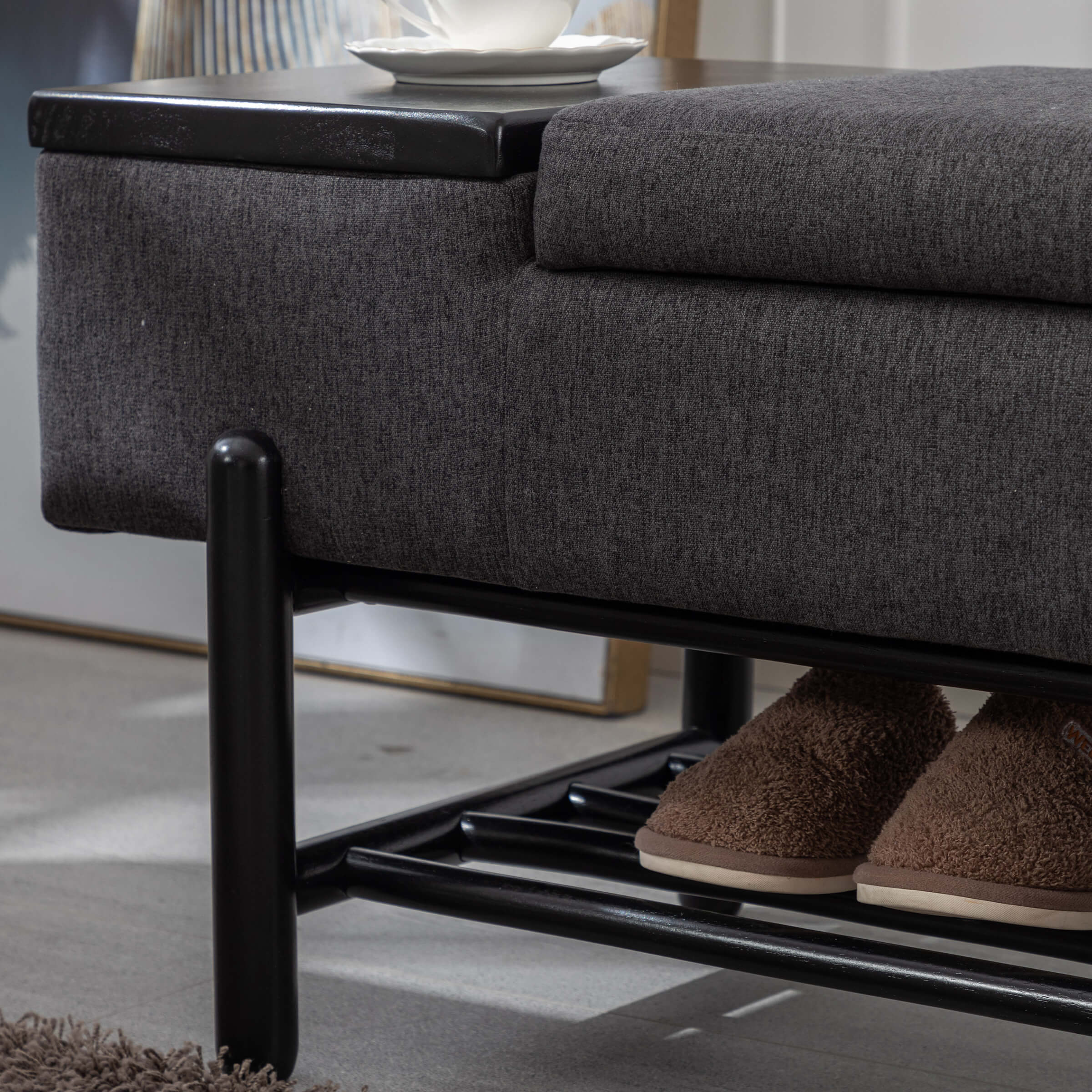 EALSON Modern Storage End of Bench - 2541BH