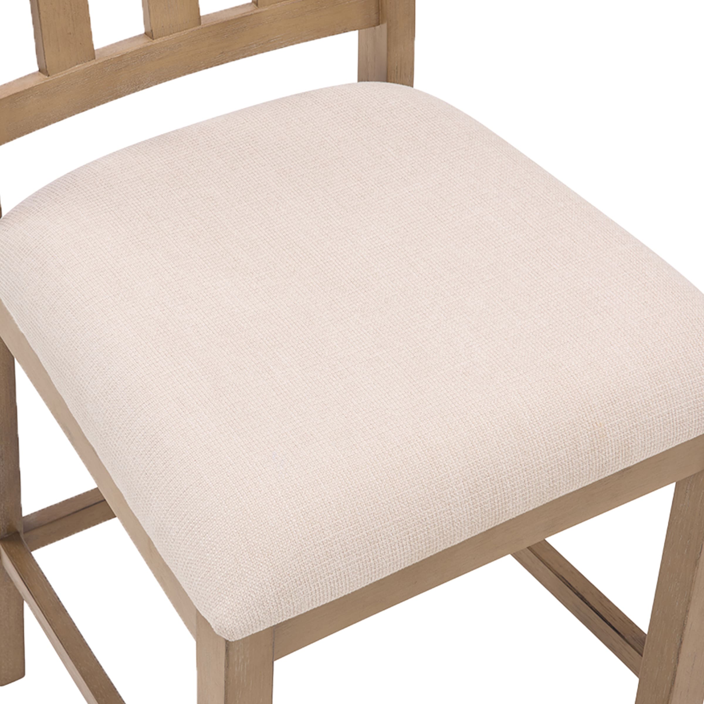 Janoray 25”H Wood Armless Counter Stools Set of 2 - 2108CS