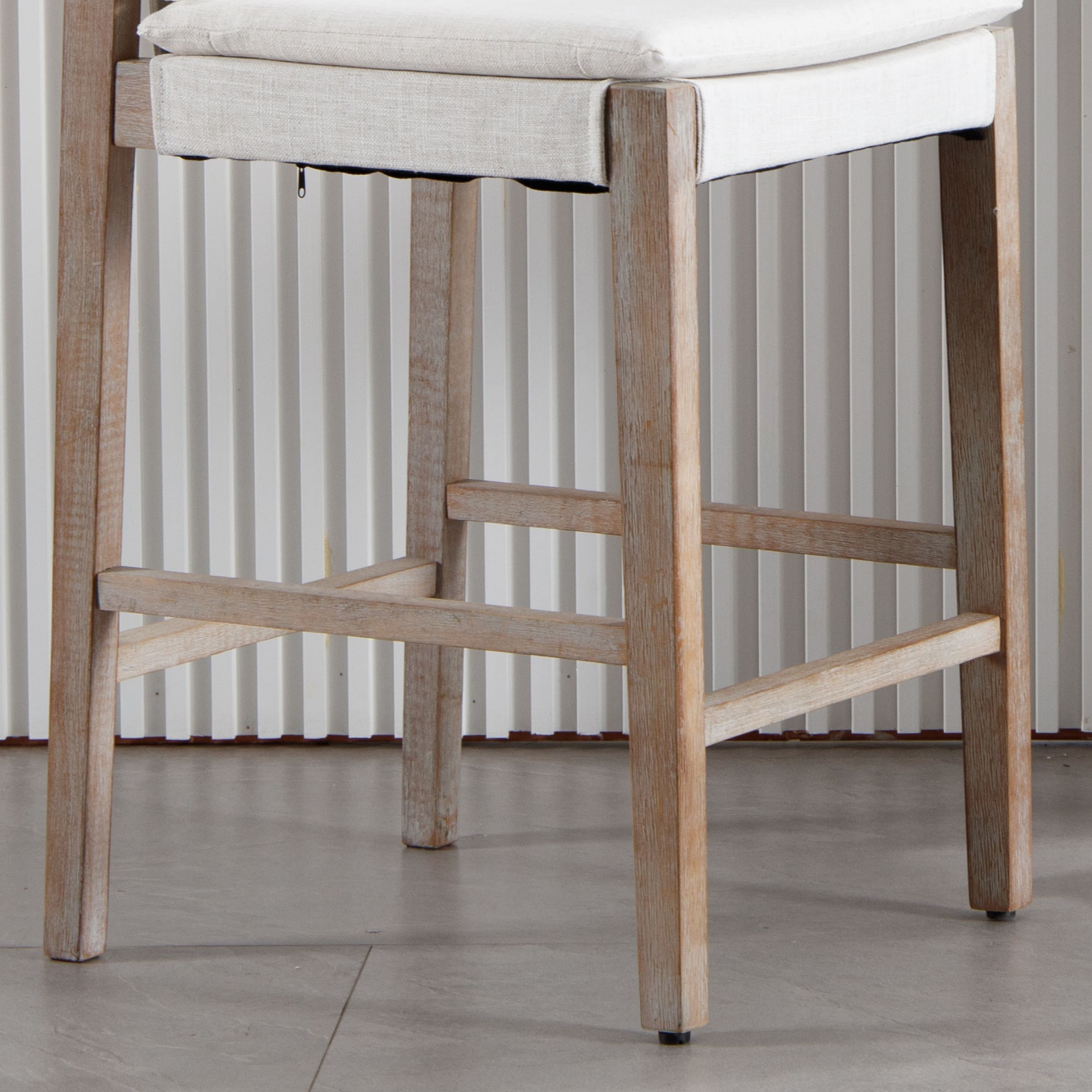 Janoray 26"H Farmhouse Counter Stools Set of 2 - 5818CS