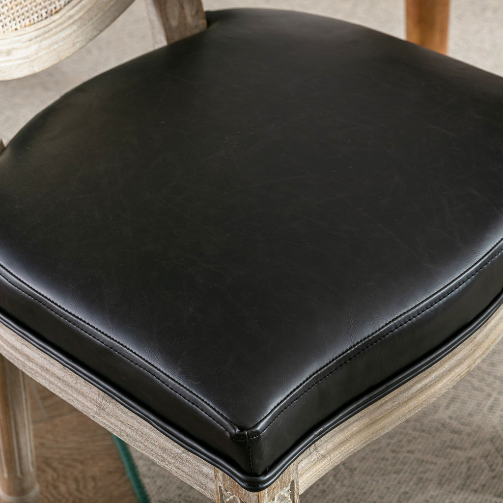 Kmax Fabric Wood Legs Dining Bench - 7537BH
