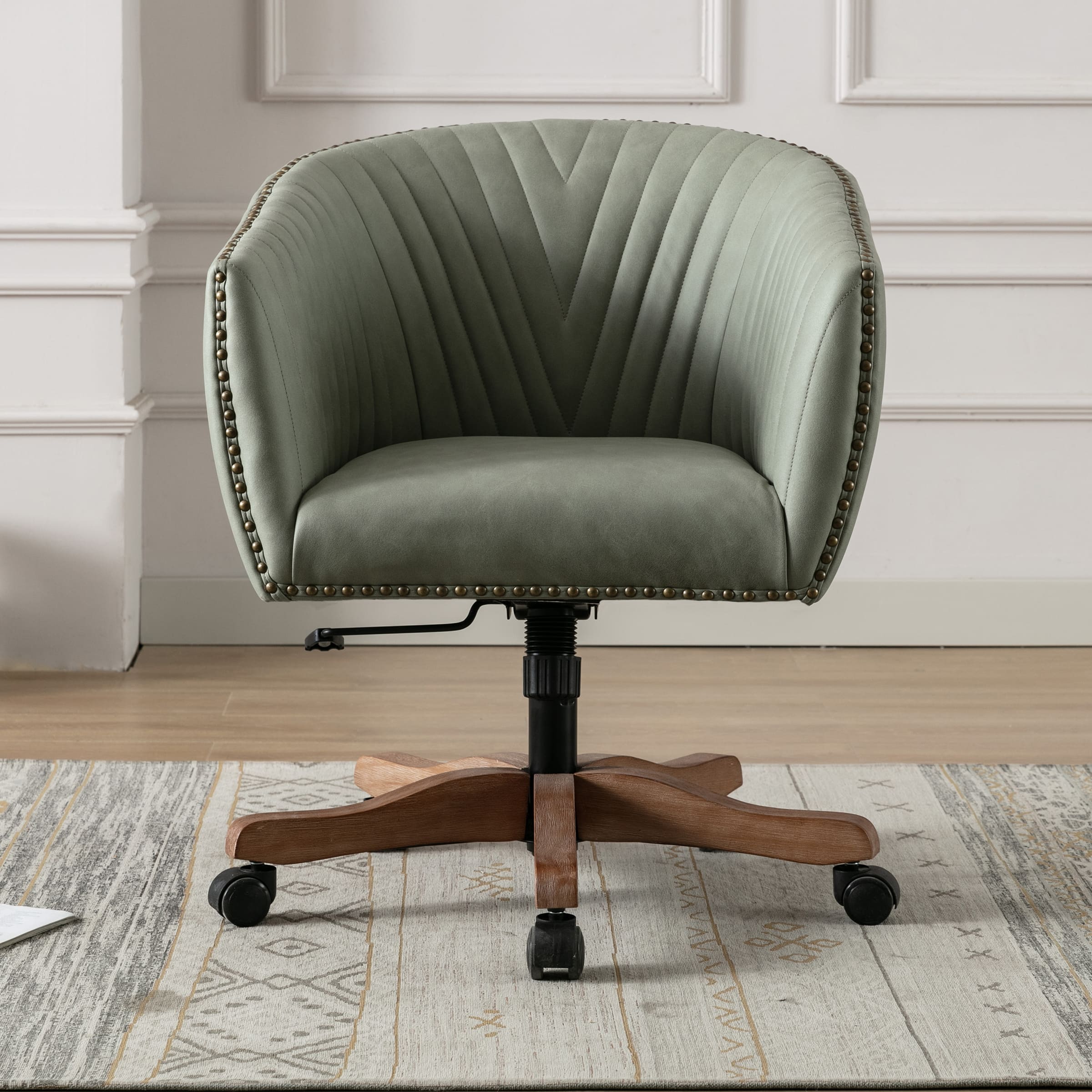 Ergonomic Vintage Office Chair - 3522OC