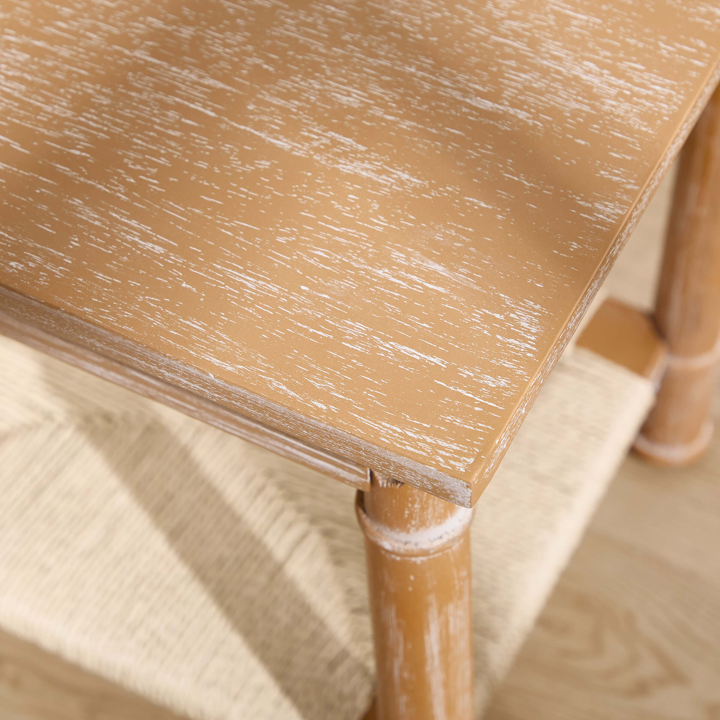 Janoray Farmhouse Square Side Table with Drawer - 22752ST