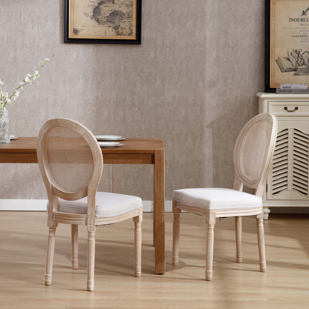 Kmax Fabric Wood Legs Dining Bench - 7537BH