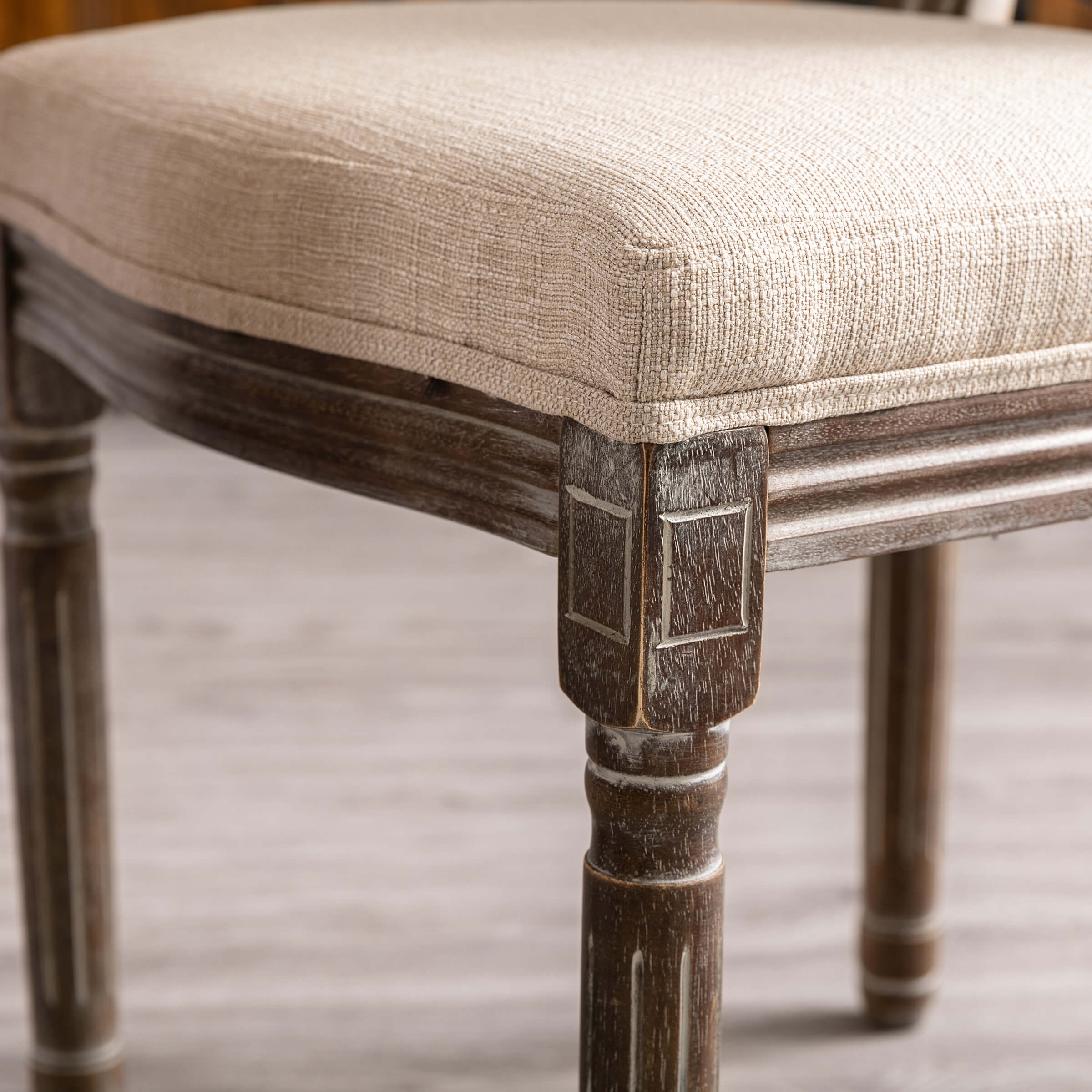 Janoray Classic French Dining Chairs Set of 2-7105DC