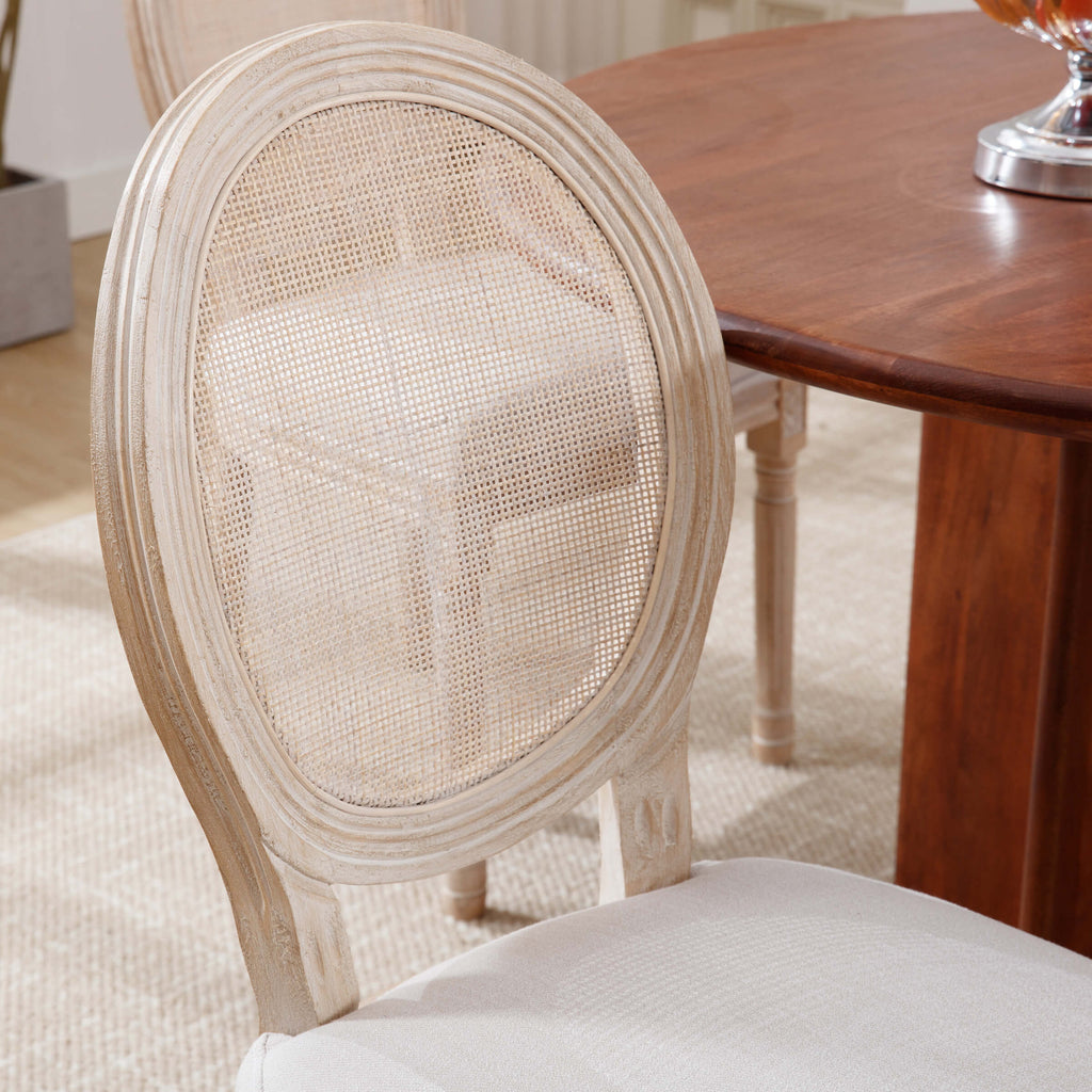 Kmax Fabric Wood Legs Dining Bench - 7537BH