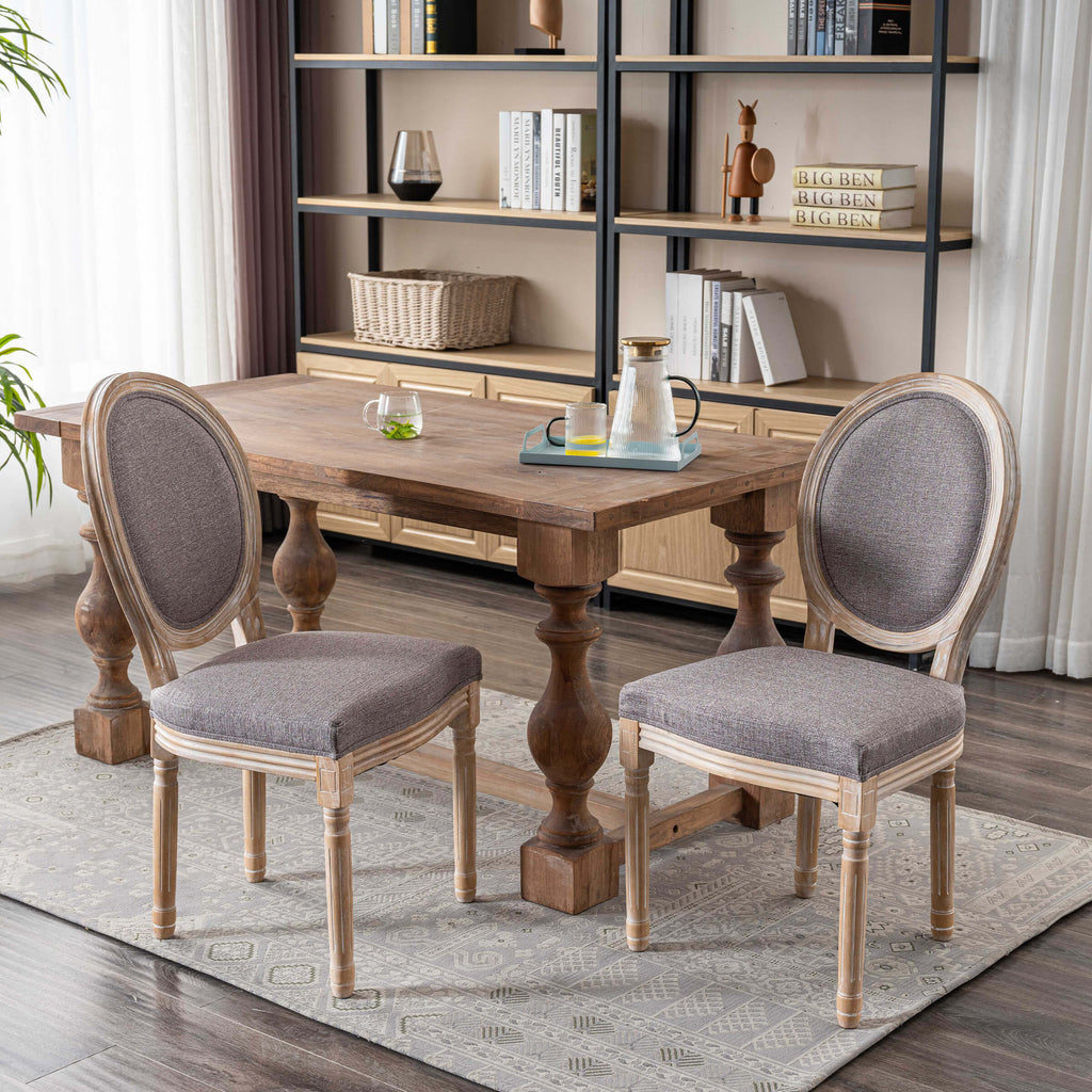 Kmax Fabric Wood Legs Dining Bench - 7537BH