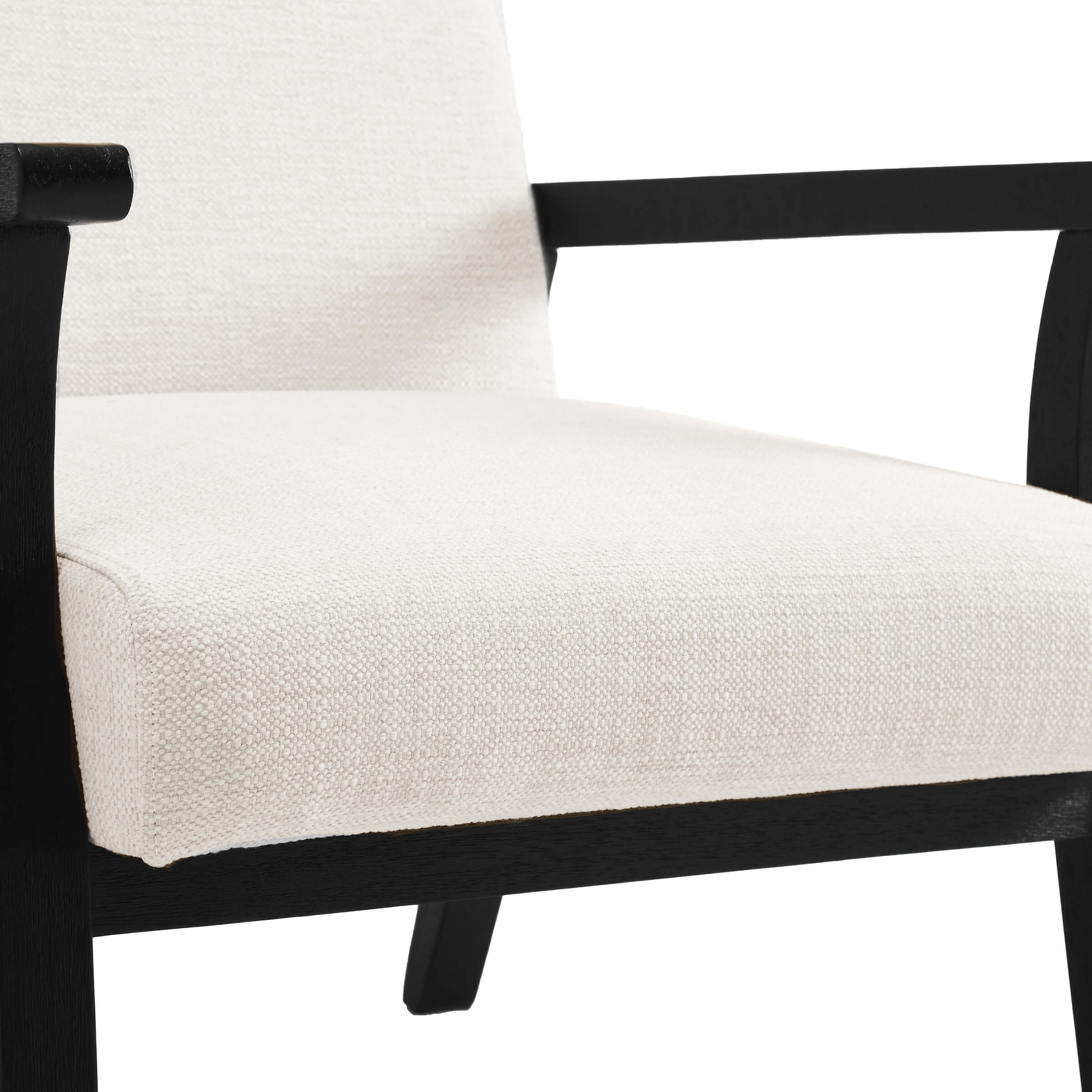 Janoray Mid Century Linen Fabric Armchair 1 PCS - 3461AC