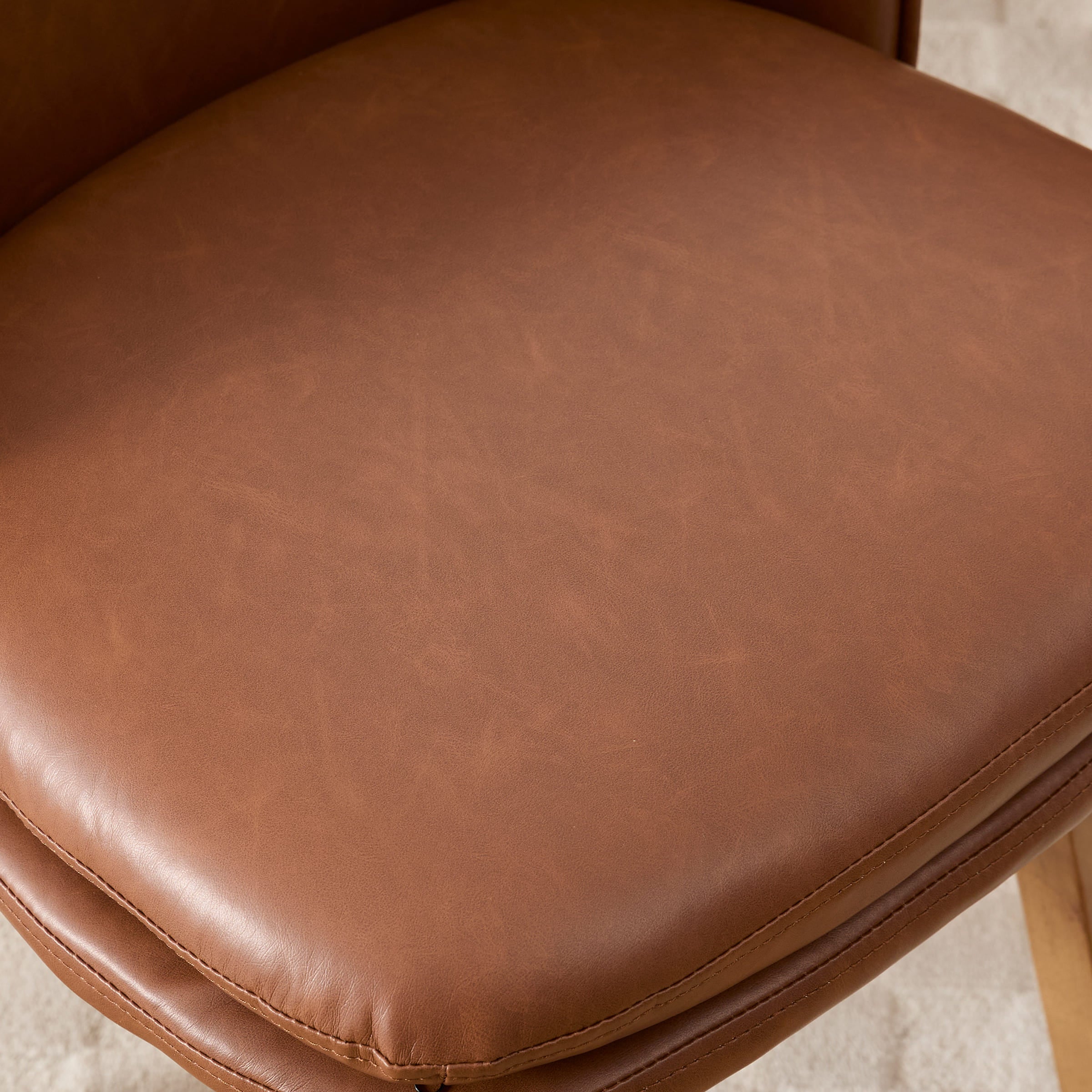 Janoray Swivel Dining Chairs with Beech Wood Legs Set of 2 - 3003DC