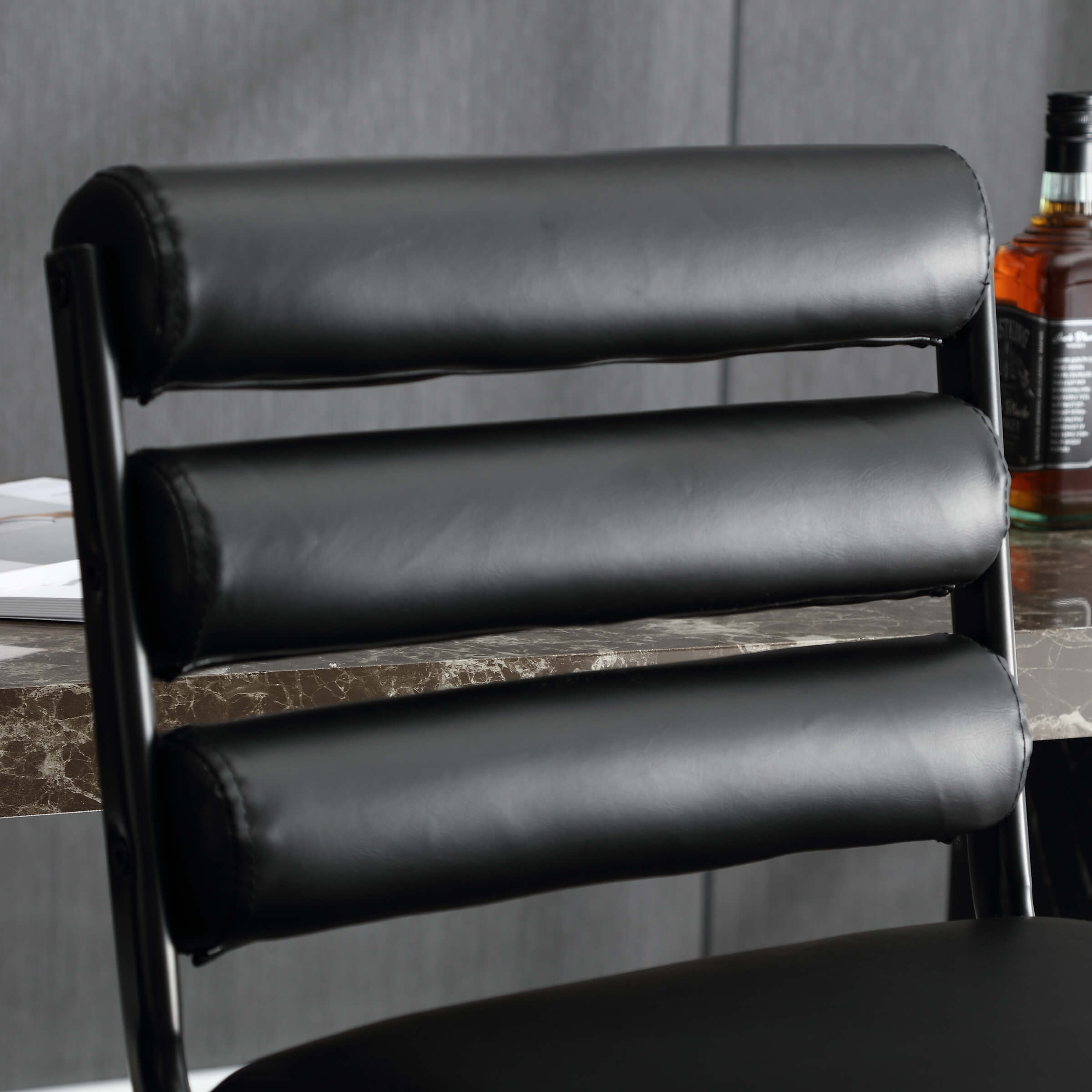 EALSON Glam Adjustable Swivel Bar Stools Set of 2 - 1715AB