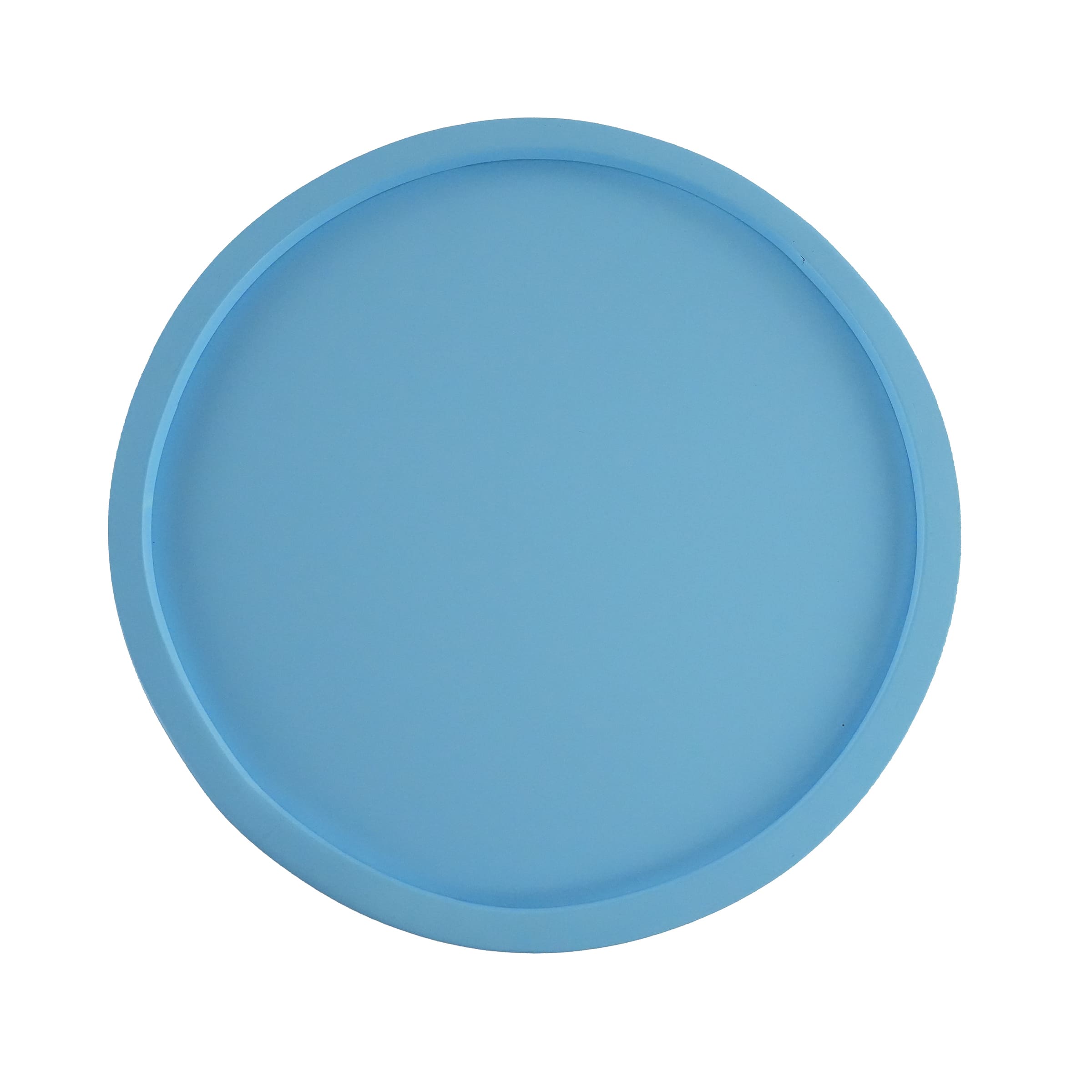 Blue paint color sample
